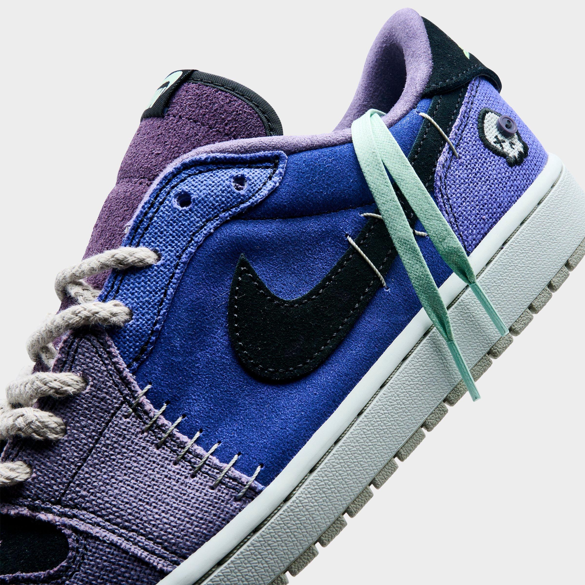 Men's Air Jordan x Zion Williamson Retro 1 Low Casual Shoes