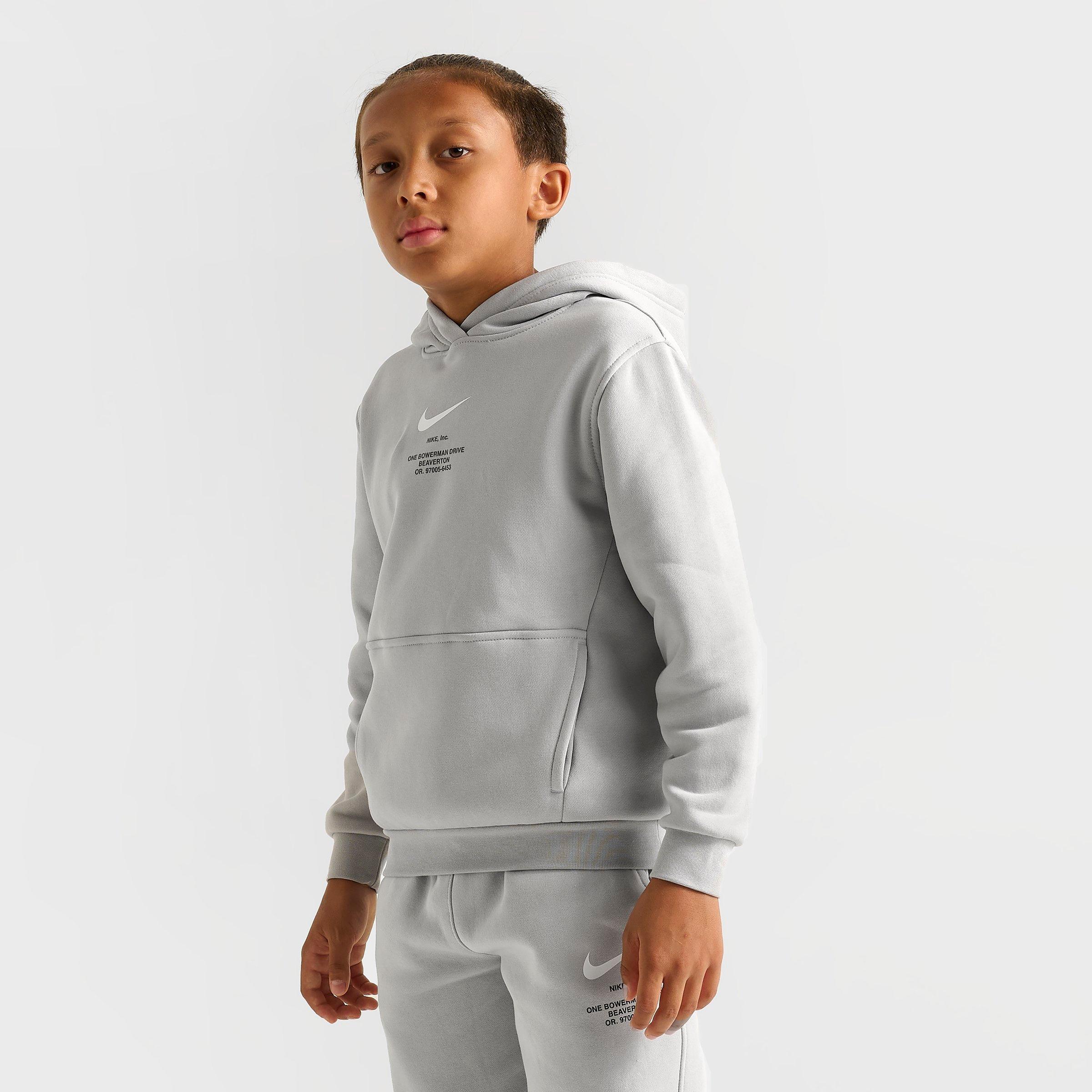 Kids' Nike Swoosh By Pullover Hoodie