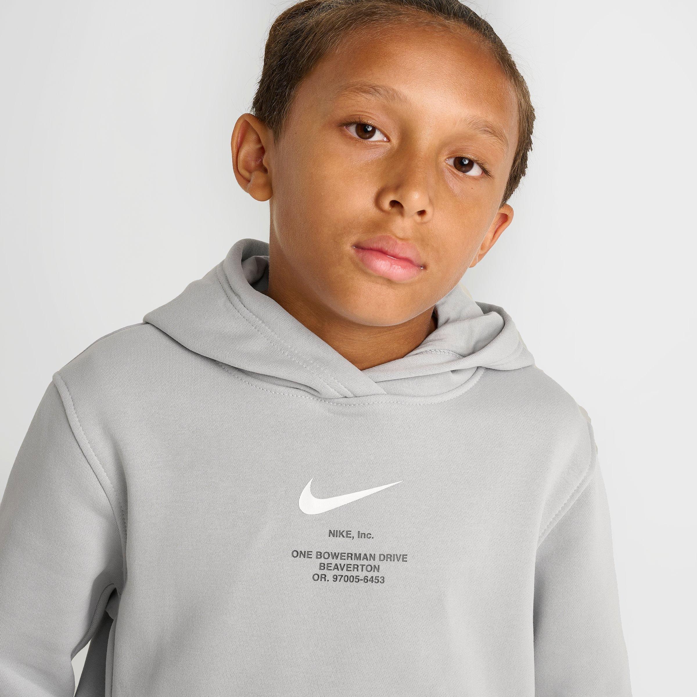 Kids' Nike Swoosh By Pullover Hoodie