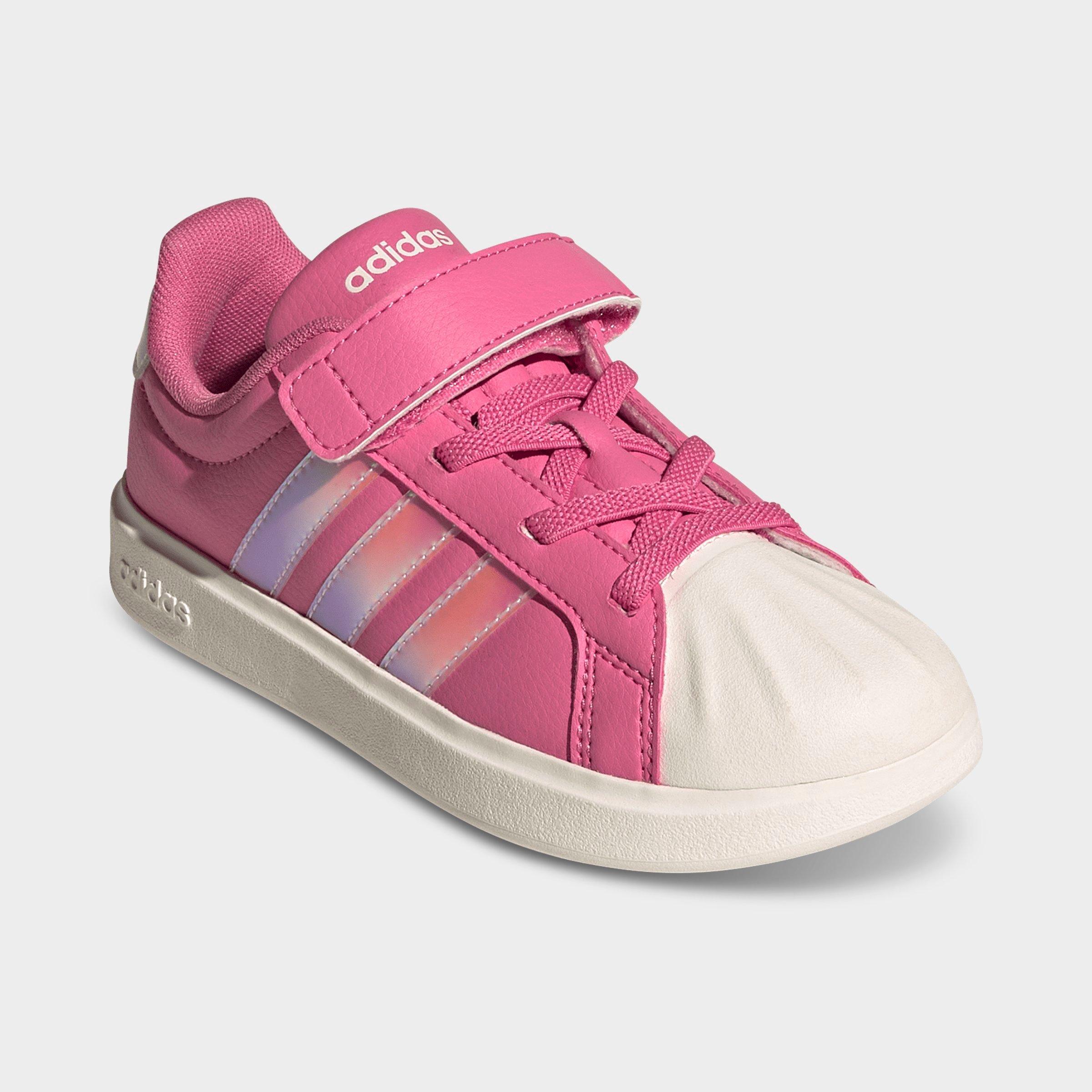 Girls' Little Kids' adidas Streettalk Stretch Lace Hook-And-Loop Casual Shoes