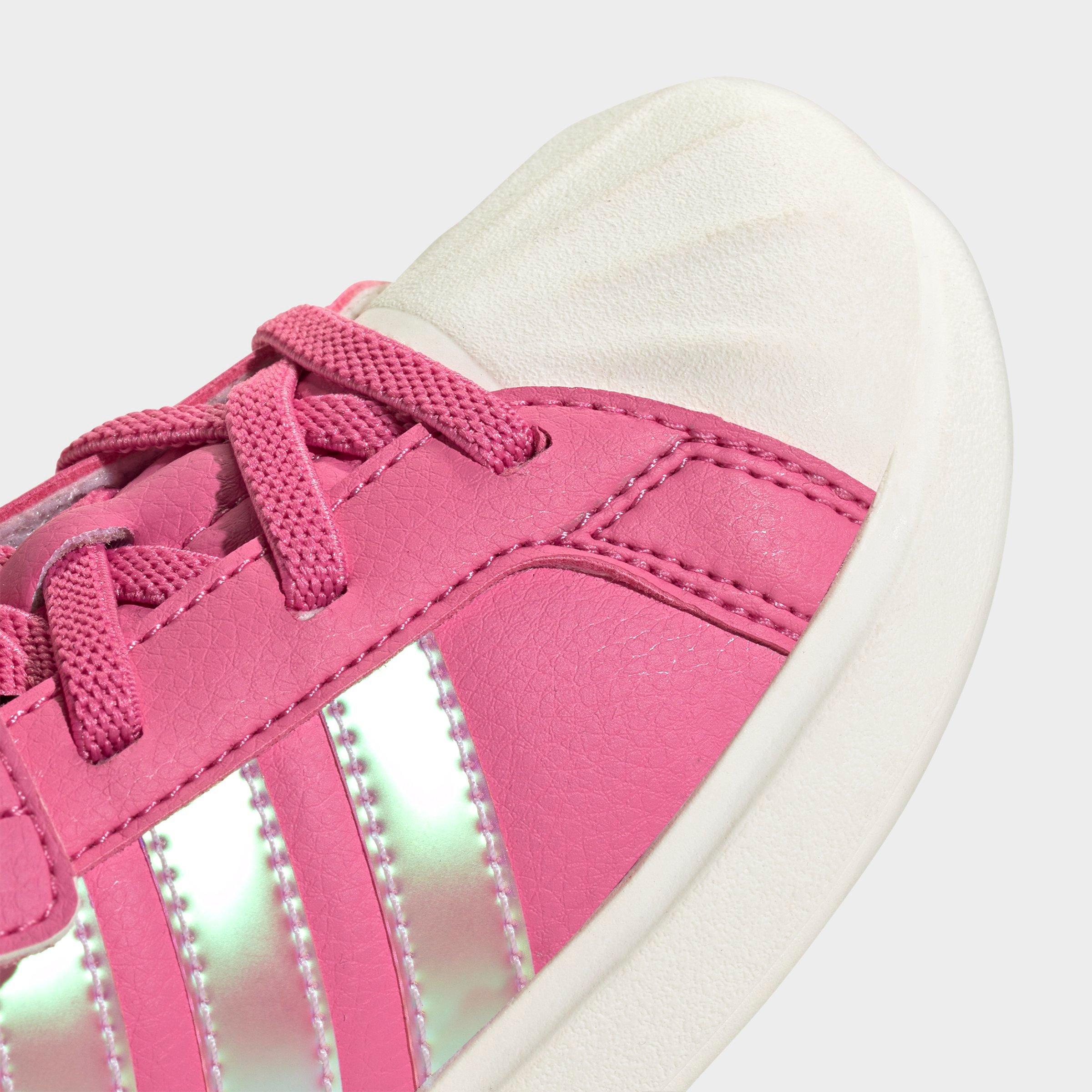 Girls' Little Kids' adidas Streettalk Stretch Lace Hook-And-Loop Casual Shoes