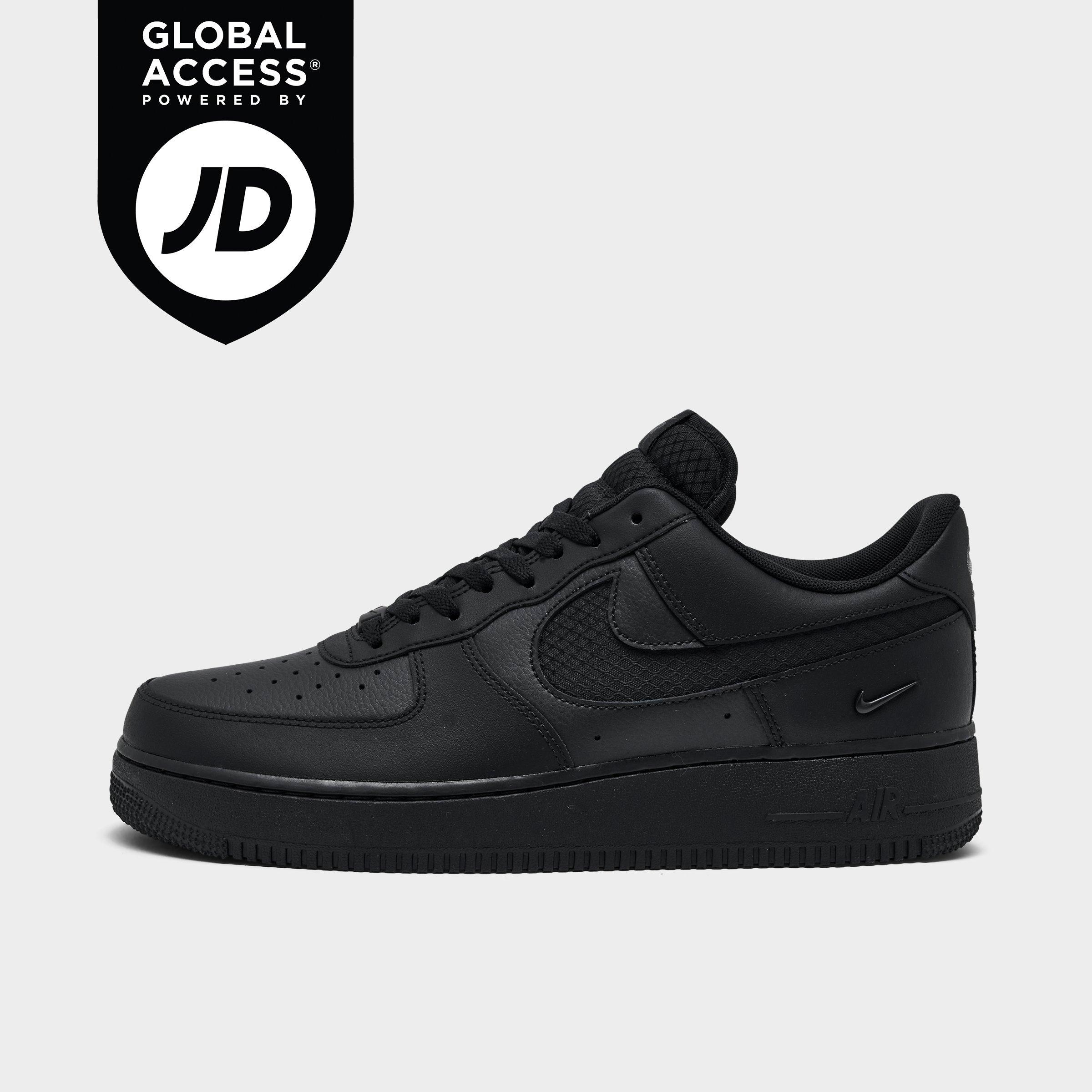 関税送料込♪NIKE/AIR FORCE 1 LOW \"EMBROIDERD SWOOSH\" BLACK 関税送料込♪NIKE/AIR FORCE 1 LOW EMBROIDERD SWOOSH BLACK