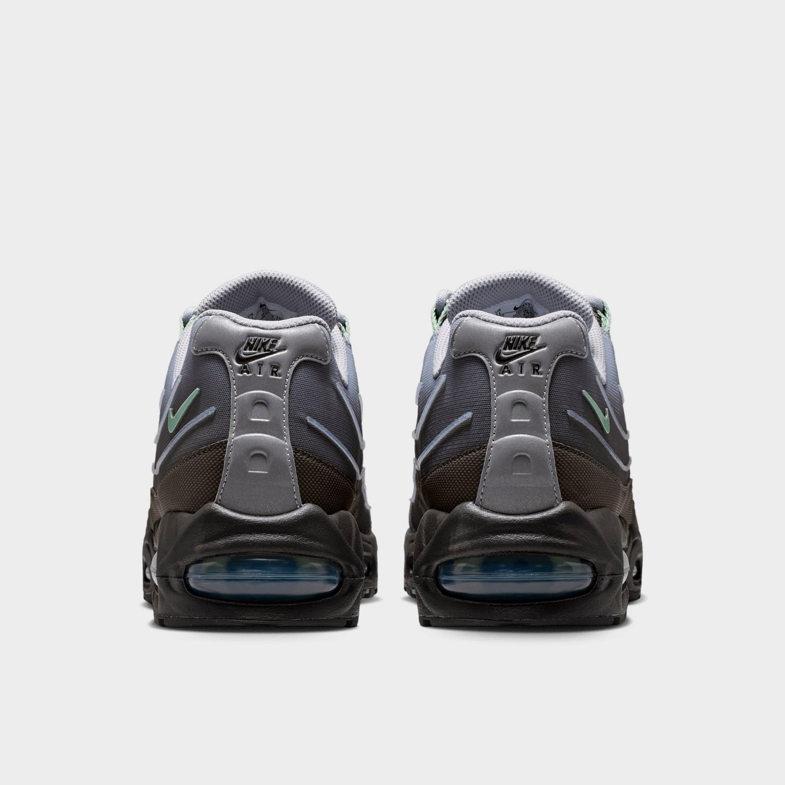 Men's Nike Air Max 95 Big Bubble Casual Shoes - Medium Ash/Wolf Grey/Metallic Silver/Steam (IH7853-200)