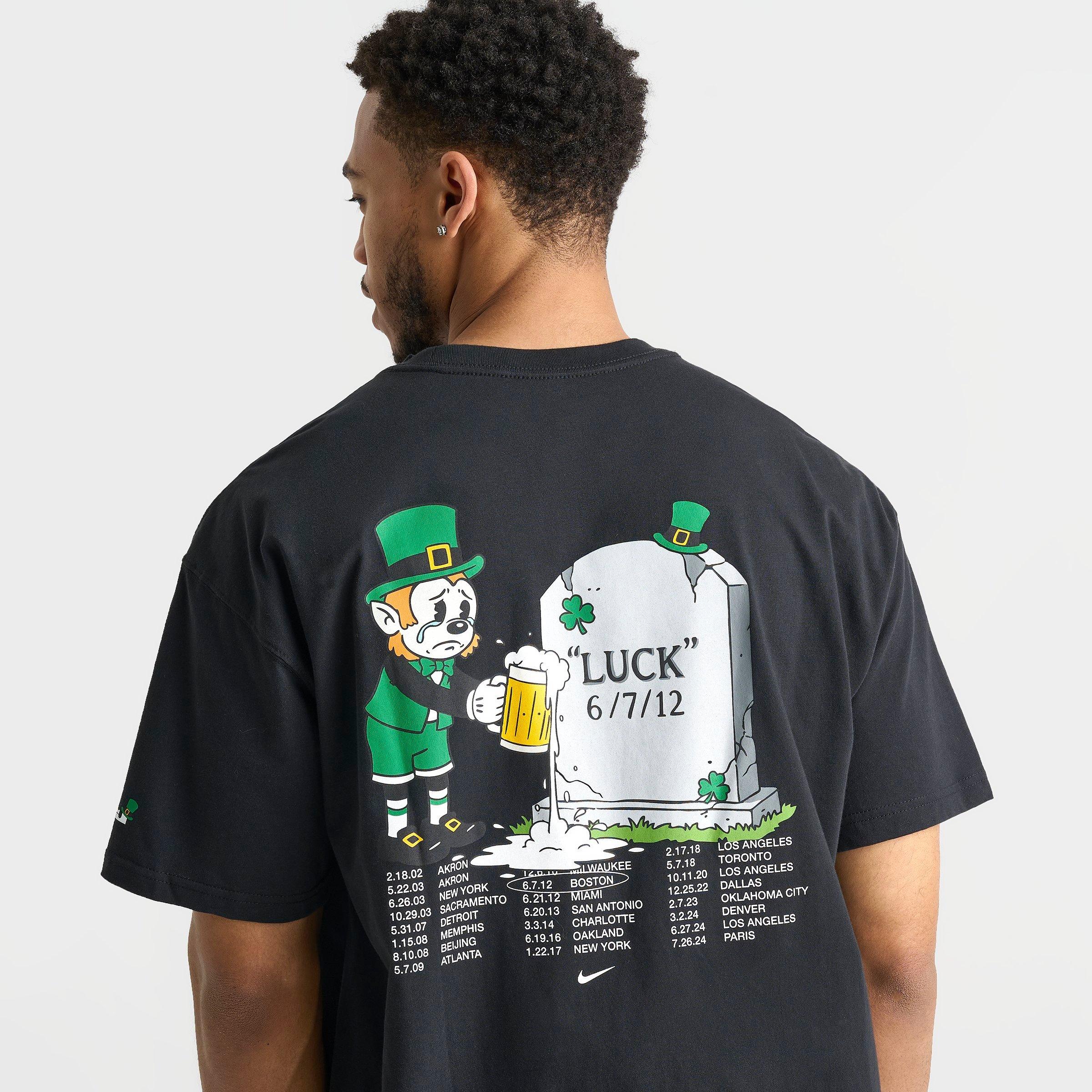 Men's Nike LeBron Green With Envy Basketball T-Shirt