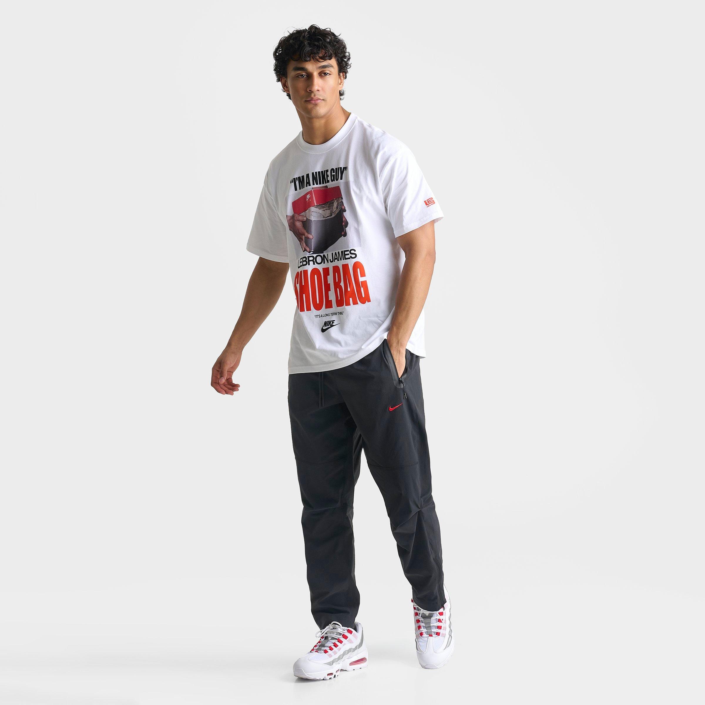 Men's Nike LeBron Shoe Bag Graphic Basketball T-Shirt