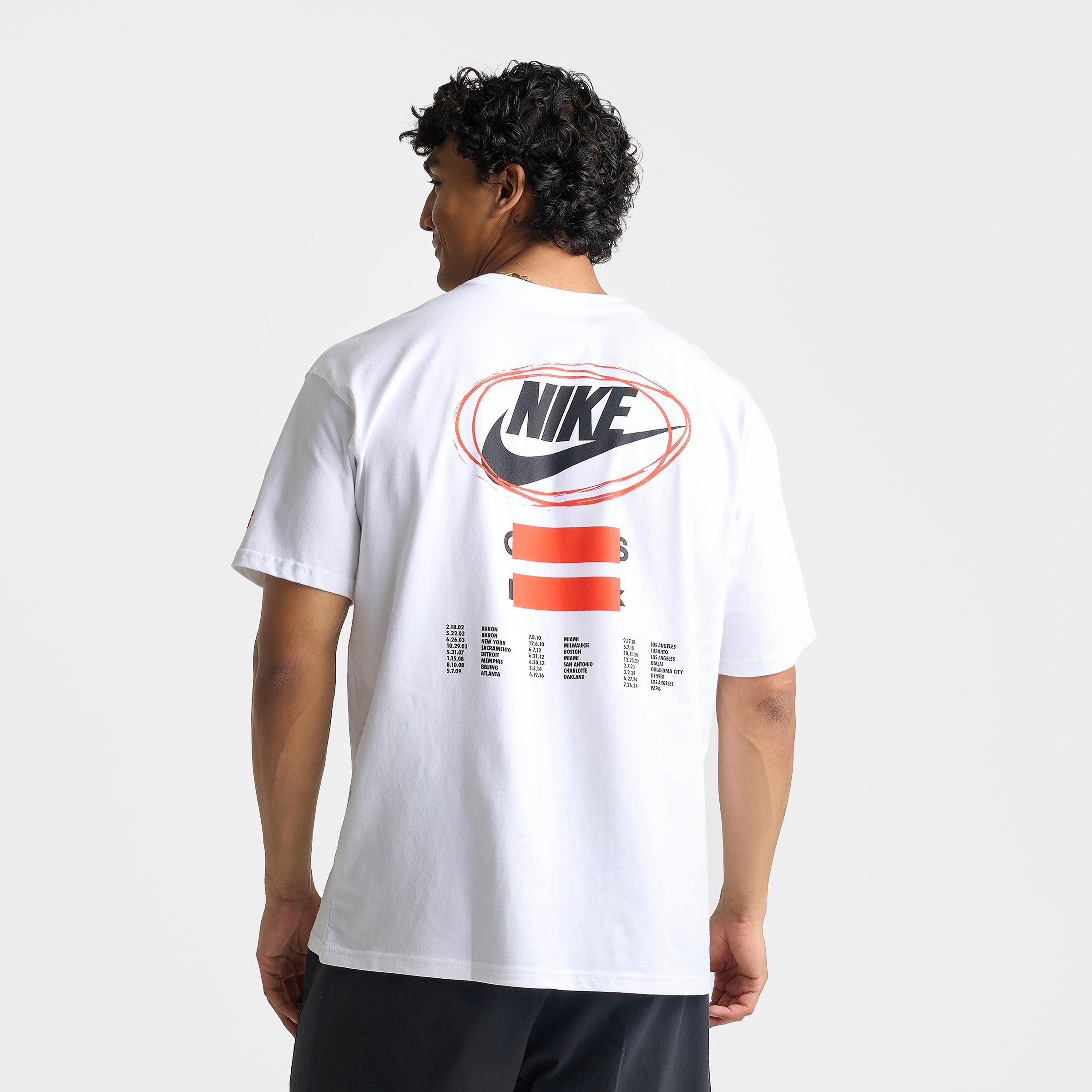 Men's Nike LeBron Shoe Bag Graphic Basketball T-Shirt