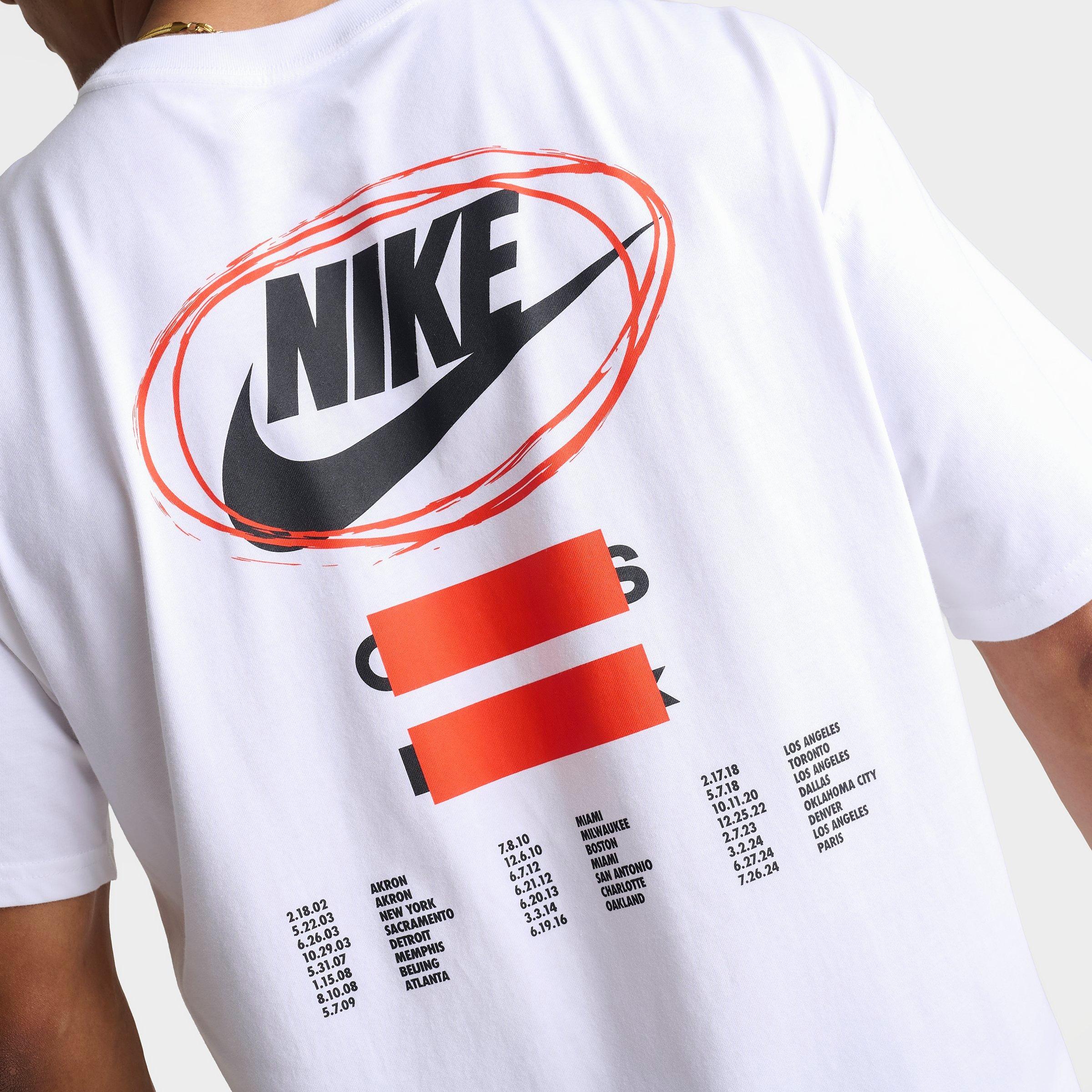 Men's Nike LeBron Shoe Bag Graphic Basketball T-Shirt