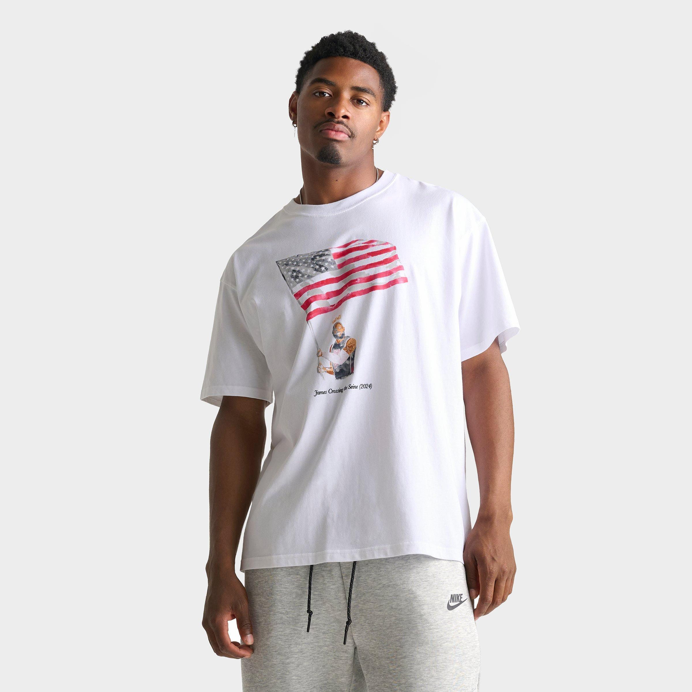 Men's Nike LeBron Old Glory Basketball T-Shirt