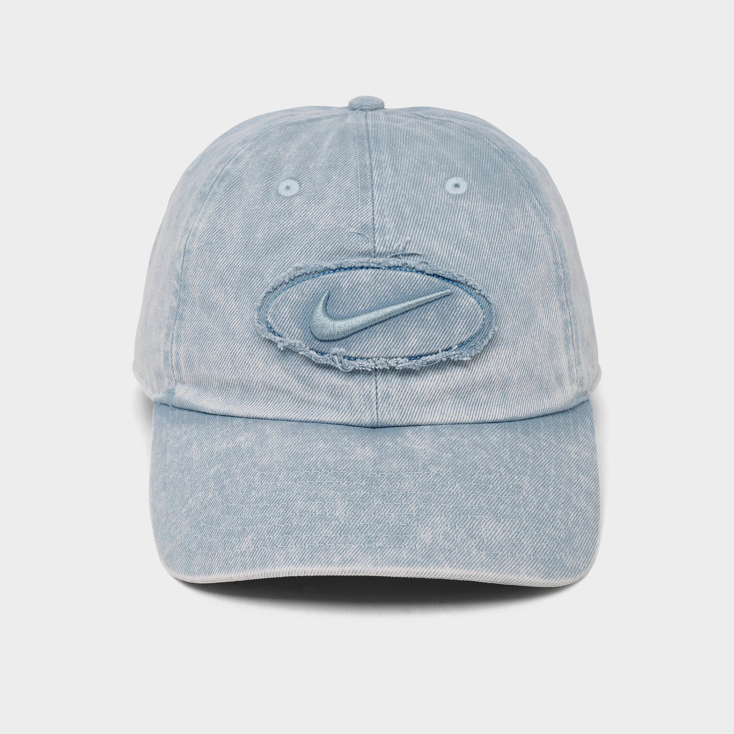 Nike Club Unstructured Denim Patch Strapback Hat