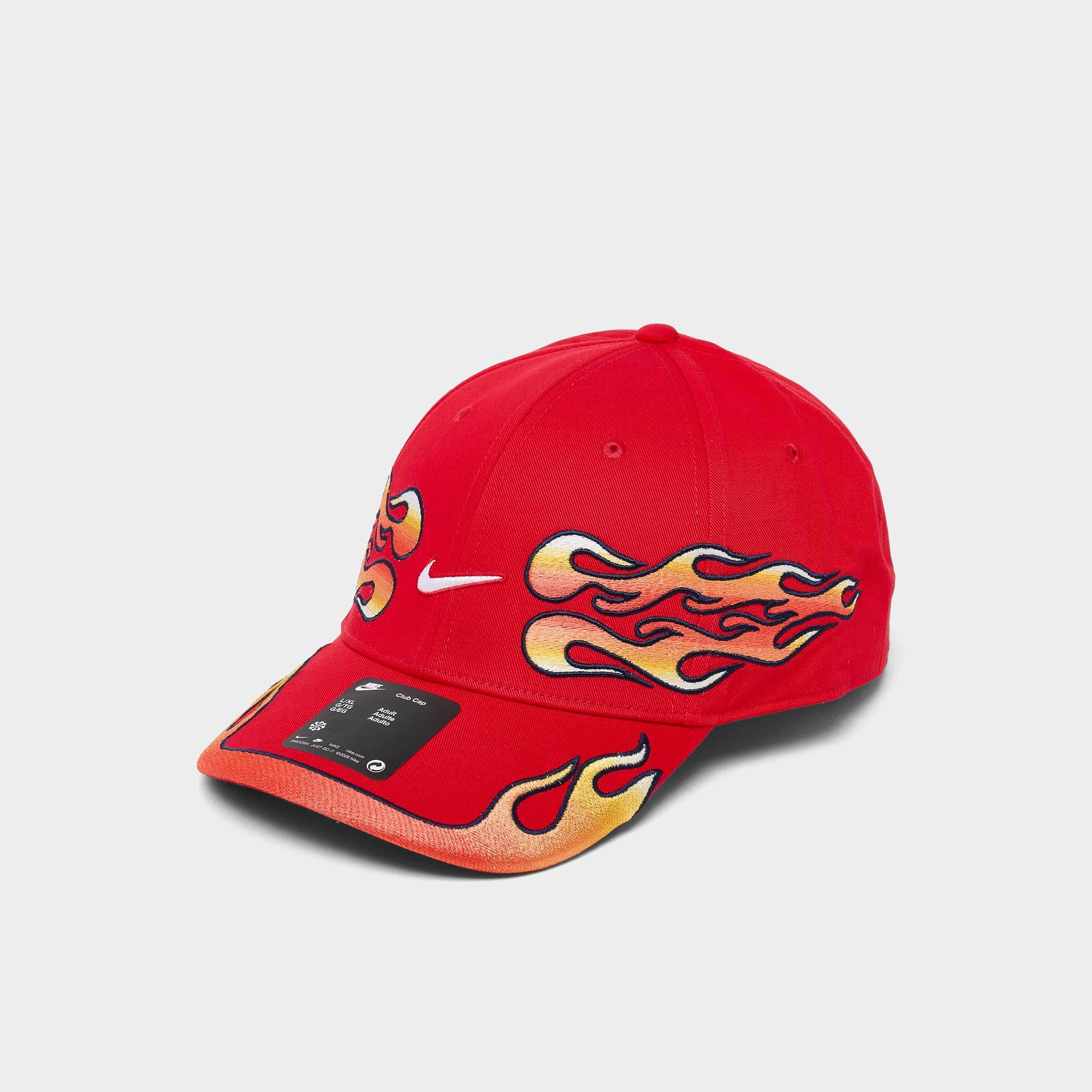 Nike Club Structured OG Flame Strapback Hat | JD Sports