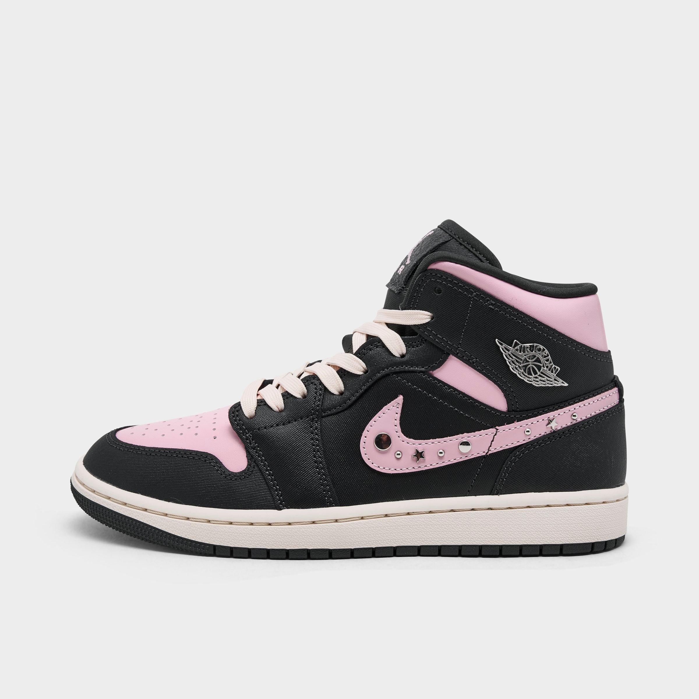Women's Air Jordan Retro 1 Mid LE Casual Shoes | JD Sports