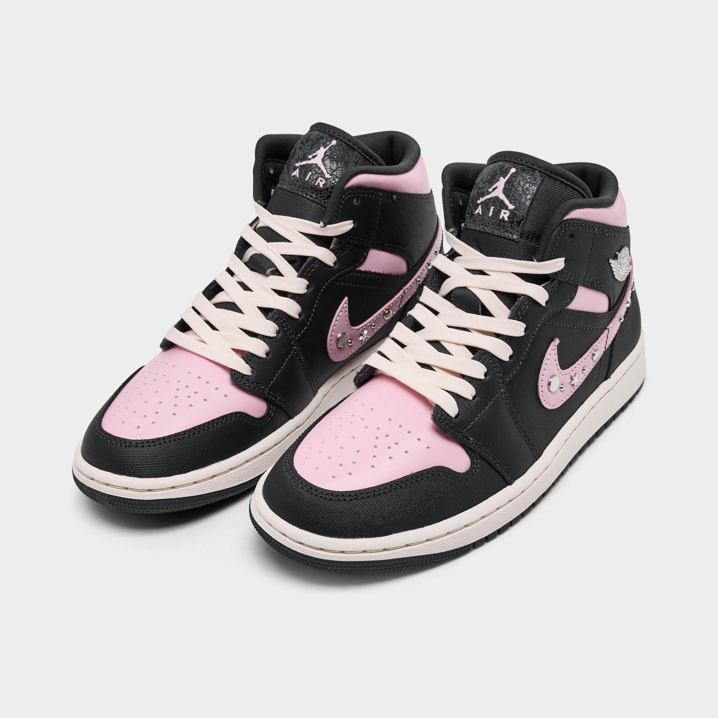 Women's Air Jordan Retro 1 Mid LE Casual Shoes