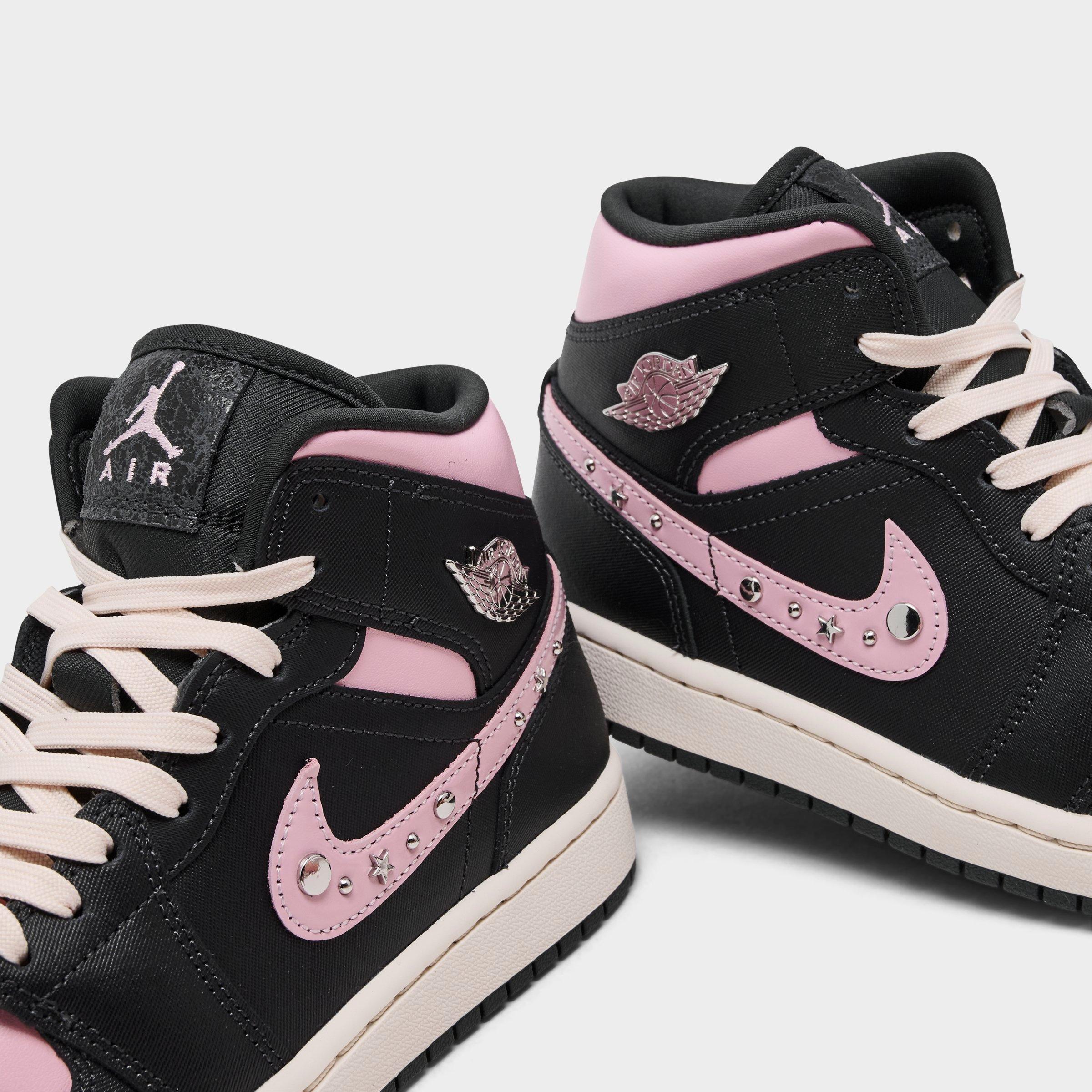 Women's Air Jordan Retro 1 Mid LE Casual Shoes