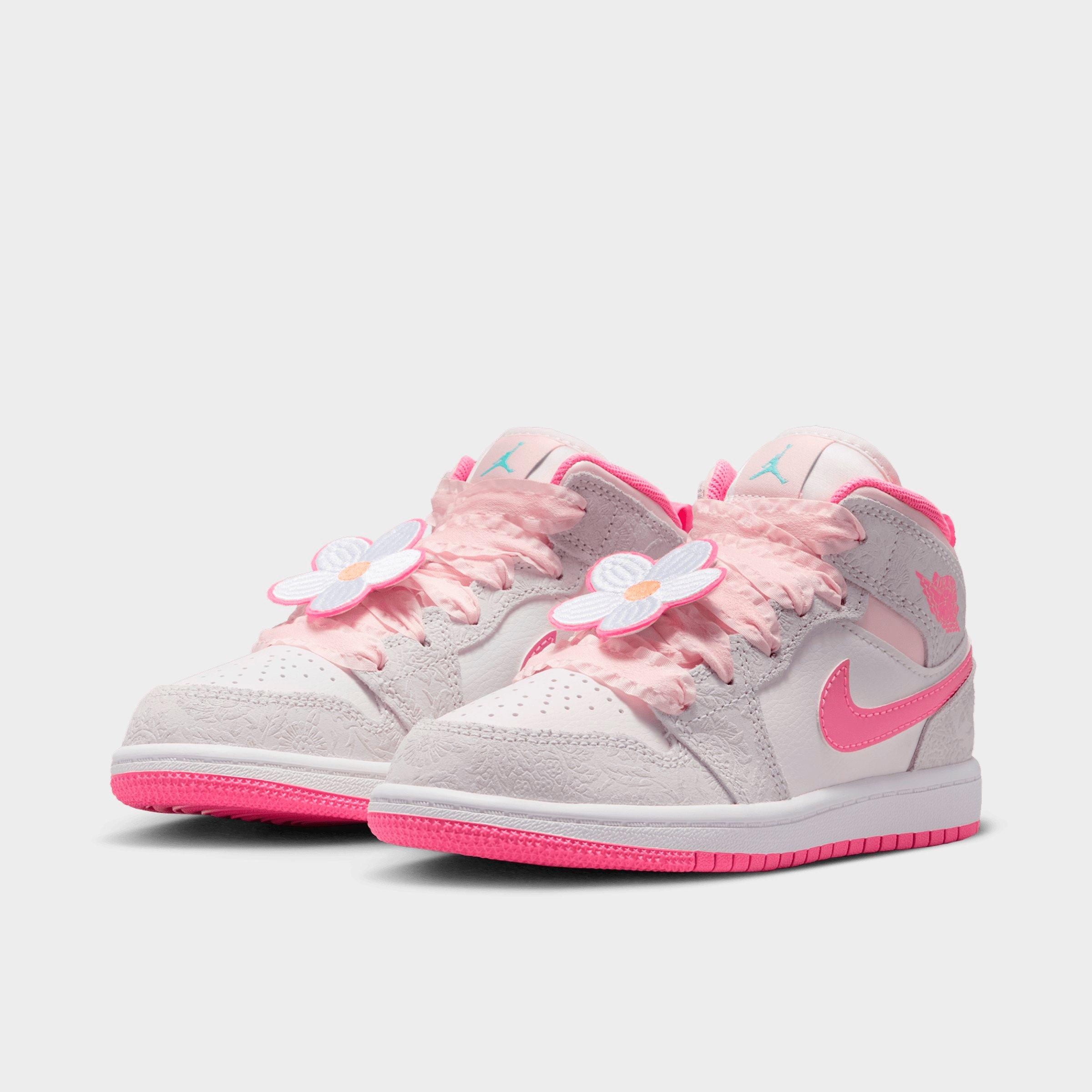 Girls' Little Kids' Air Jordan Retro 1 Mid SE Casual Shoes