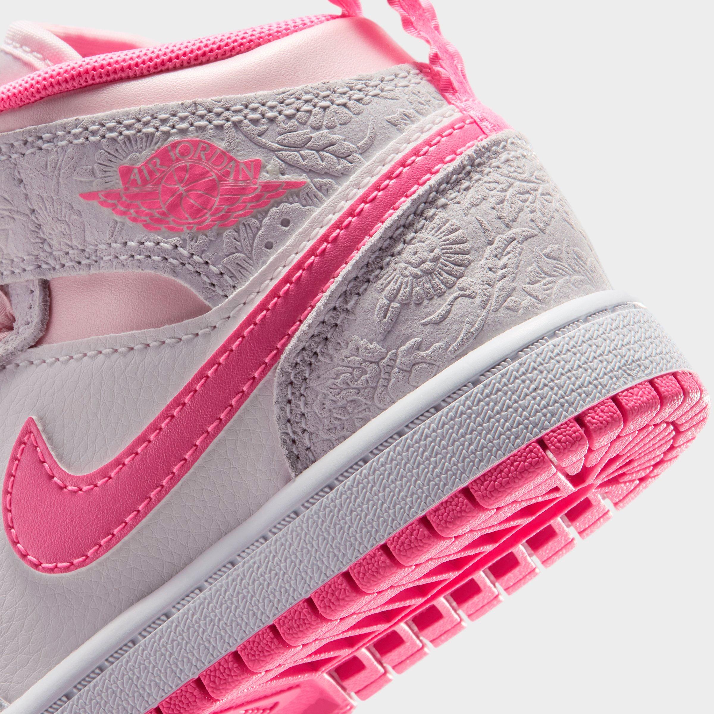 Girls' Little Kids' Air Jordan Retro 1 Mid SE Casual Shoes