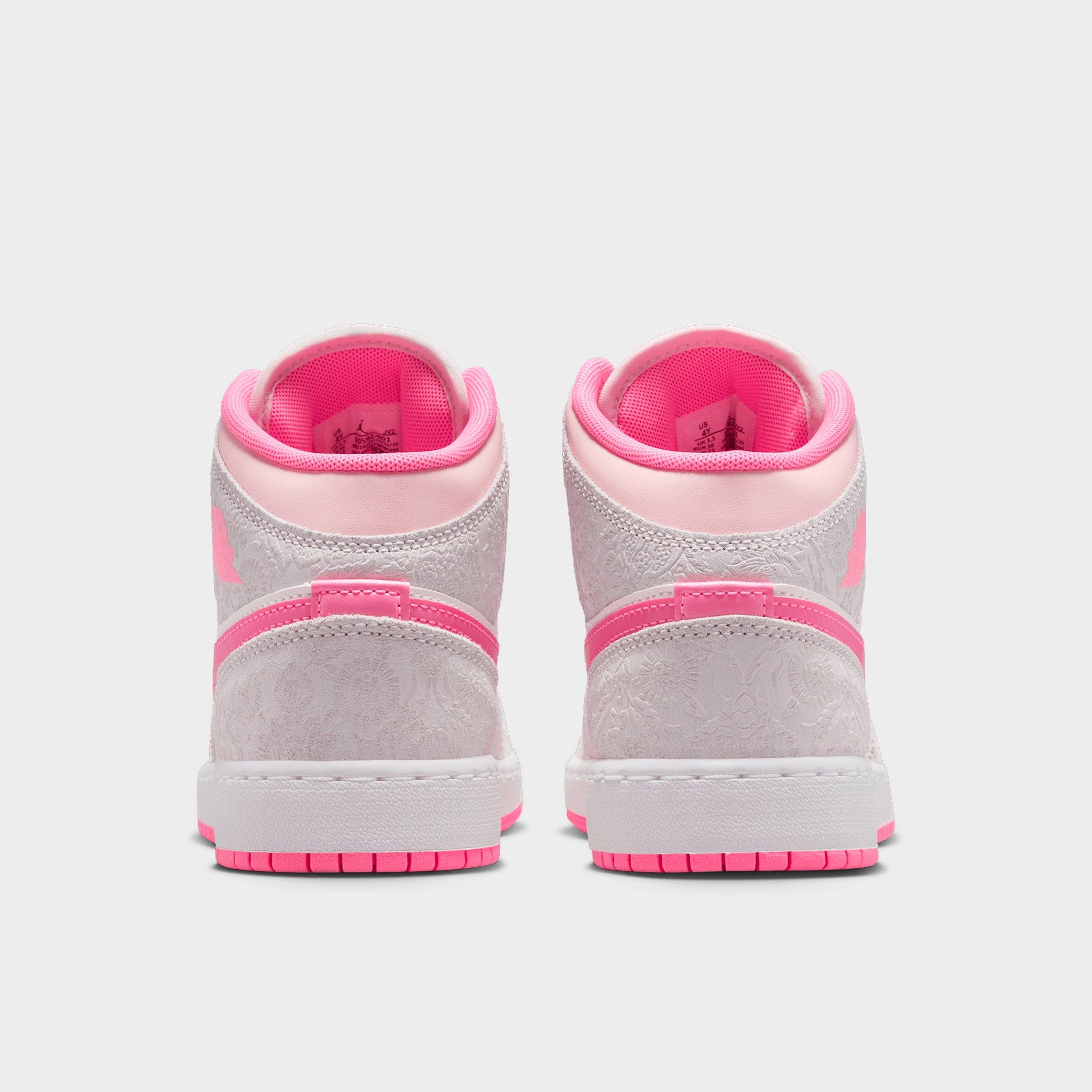 Girls' Big Kids' Air Jordan Retro 1 Mid SE Multi Casual Shoes