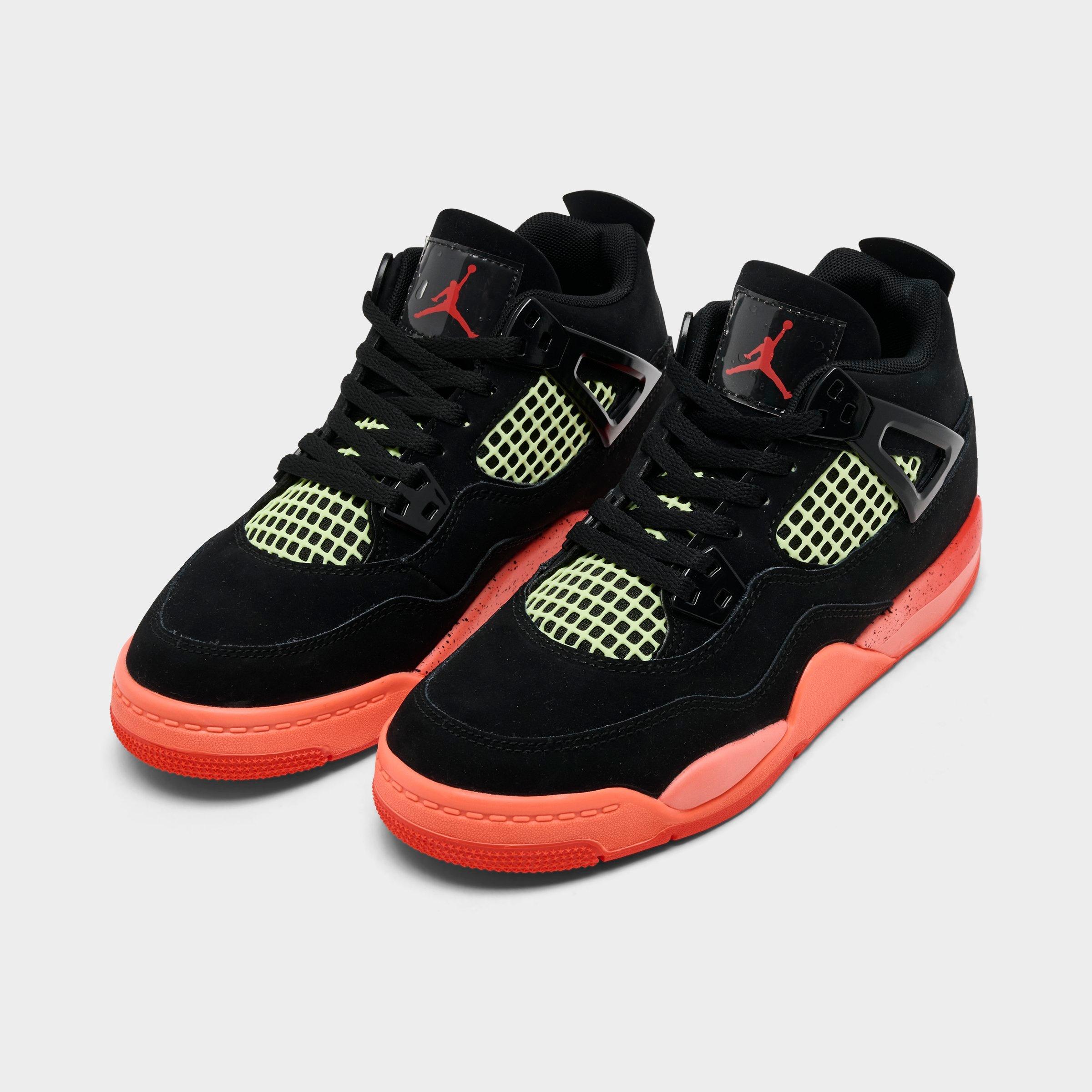 Little Kids' Air Jordan Retro 4 Basketball Shoes
