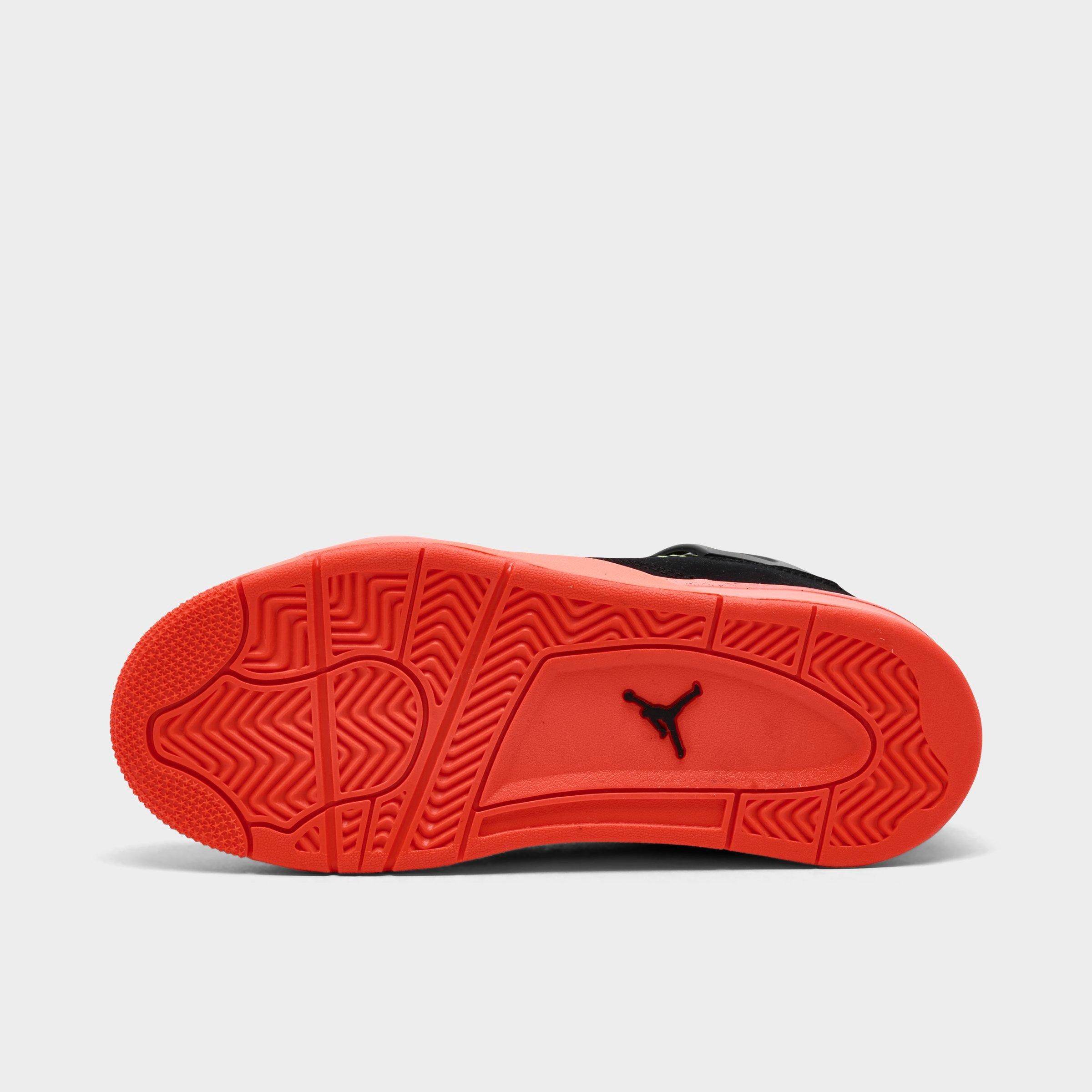 Little Kids' Air Jordan Retro 4 Basketball Shoes