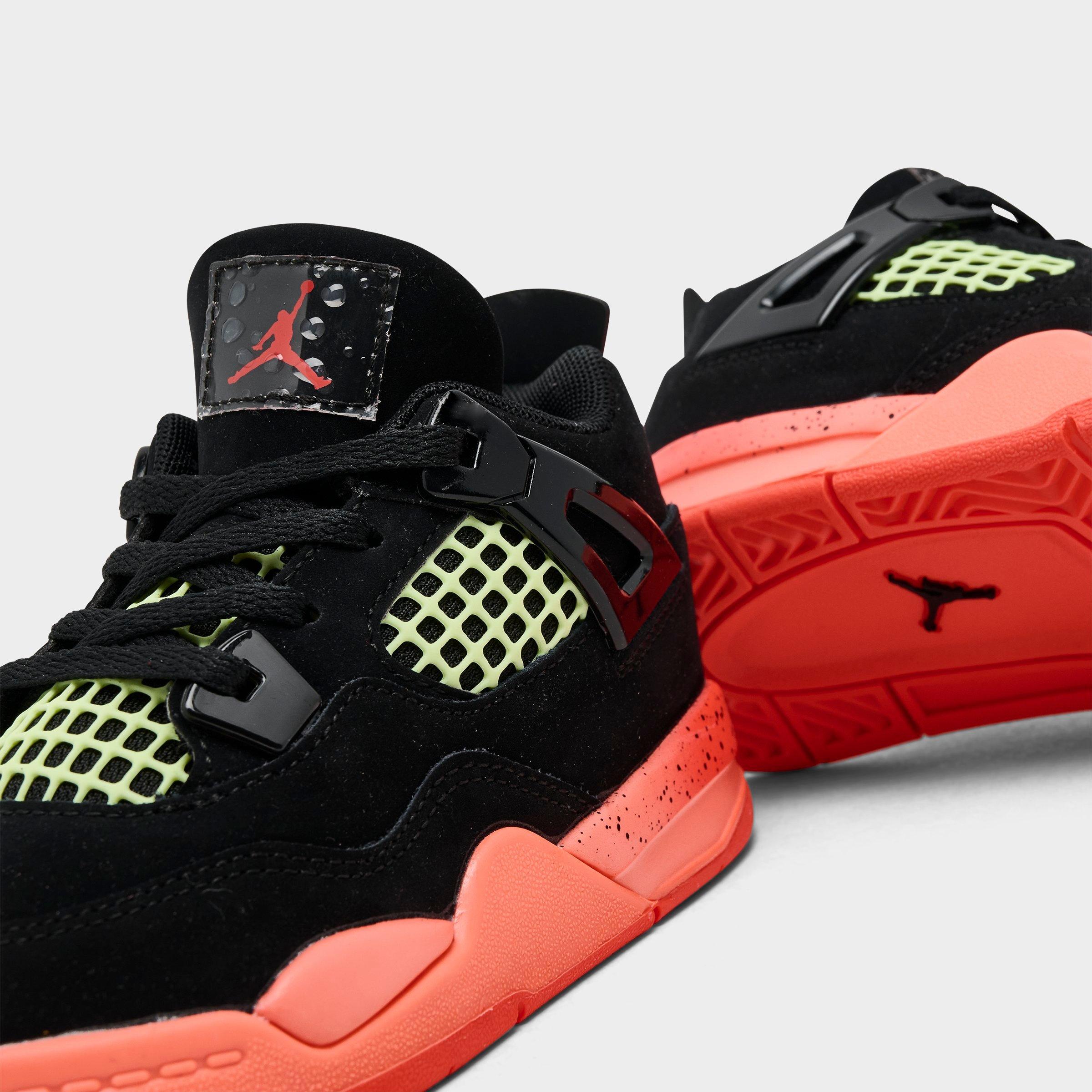 Kids' Toddler Air Jordan Retro 4 Basketball Shoes