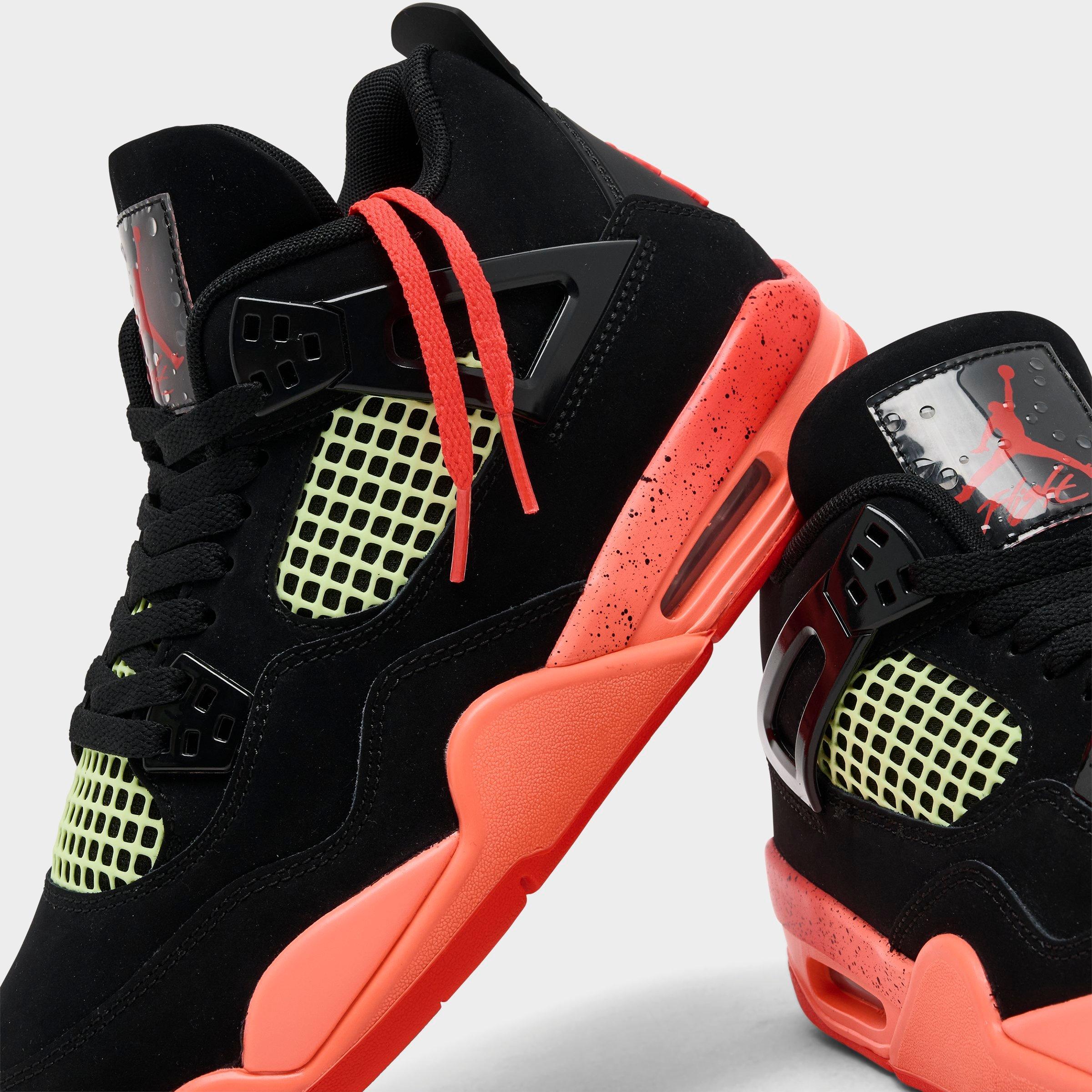 Big Kids' Air Jordan Retro 4 Basketball Shoes