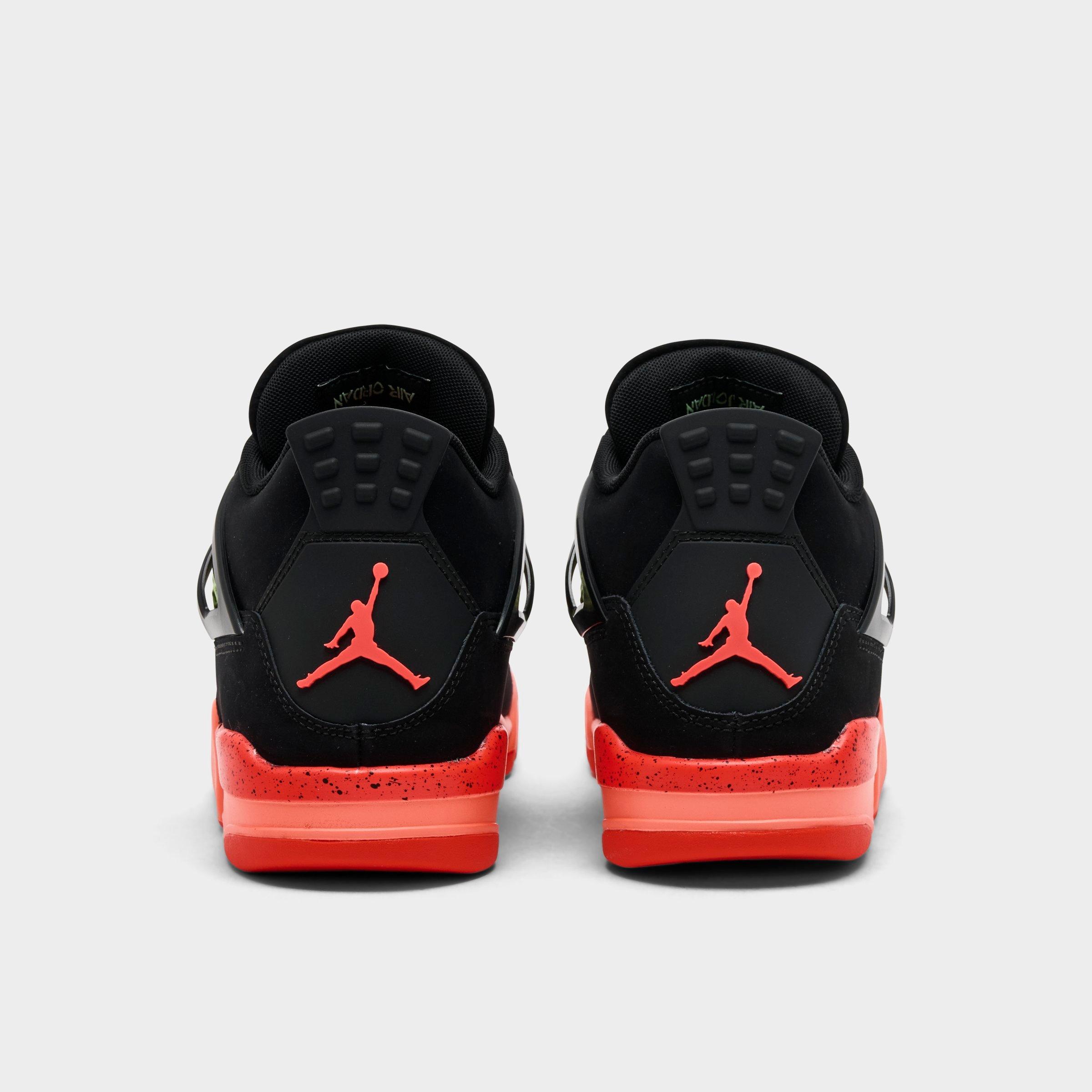 Big Kids' Air Jordan Retro 4 Basketball Shoes