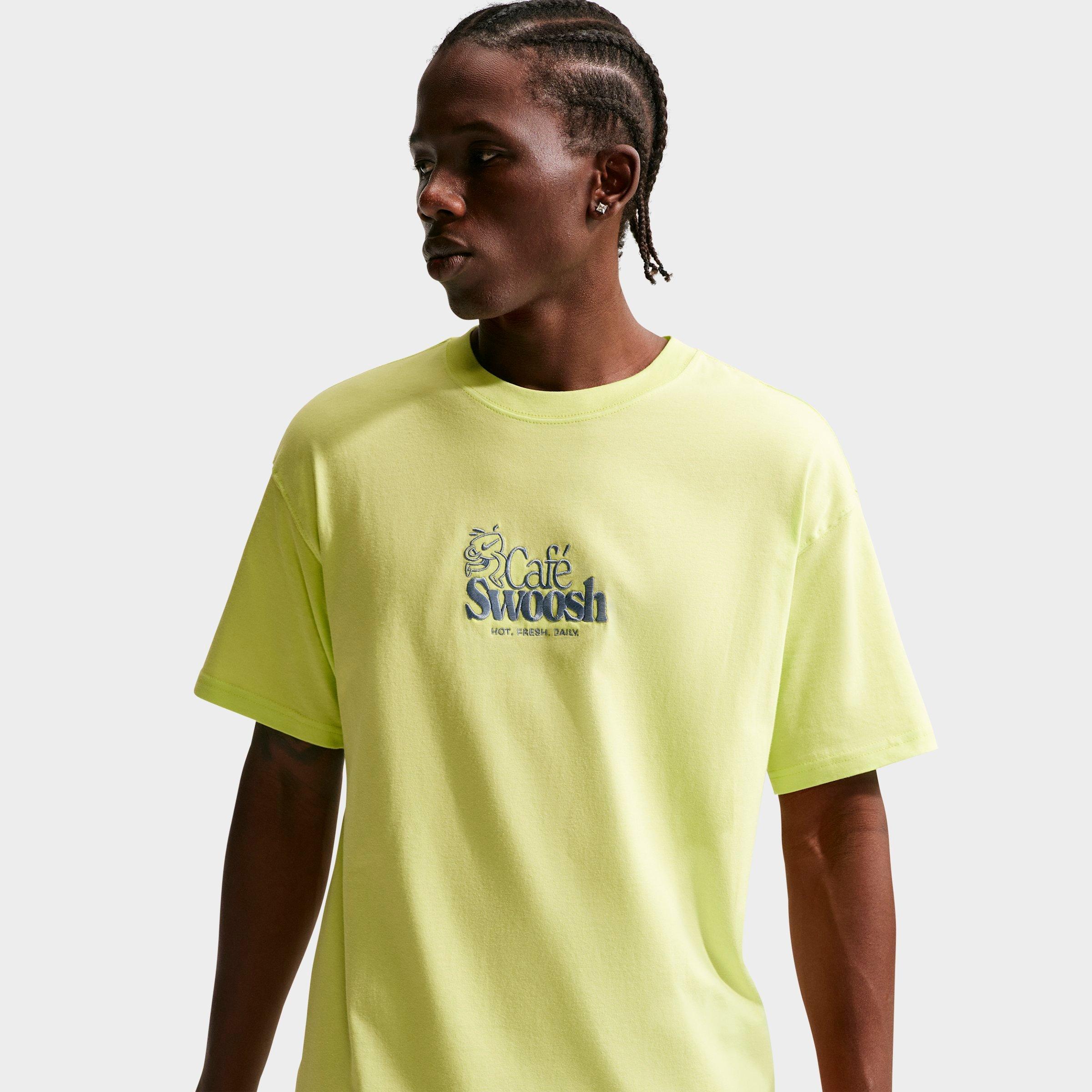 Men's Nike Sportswear Café Swoosh Embroidered T-Shirt