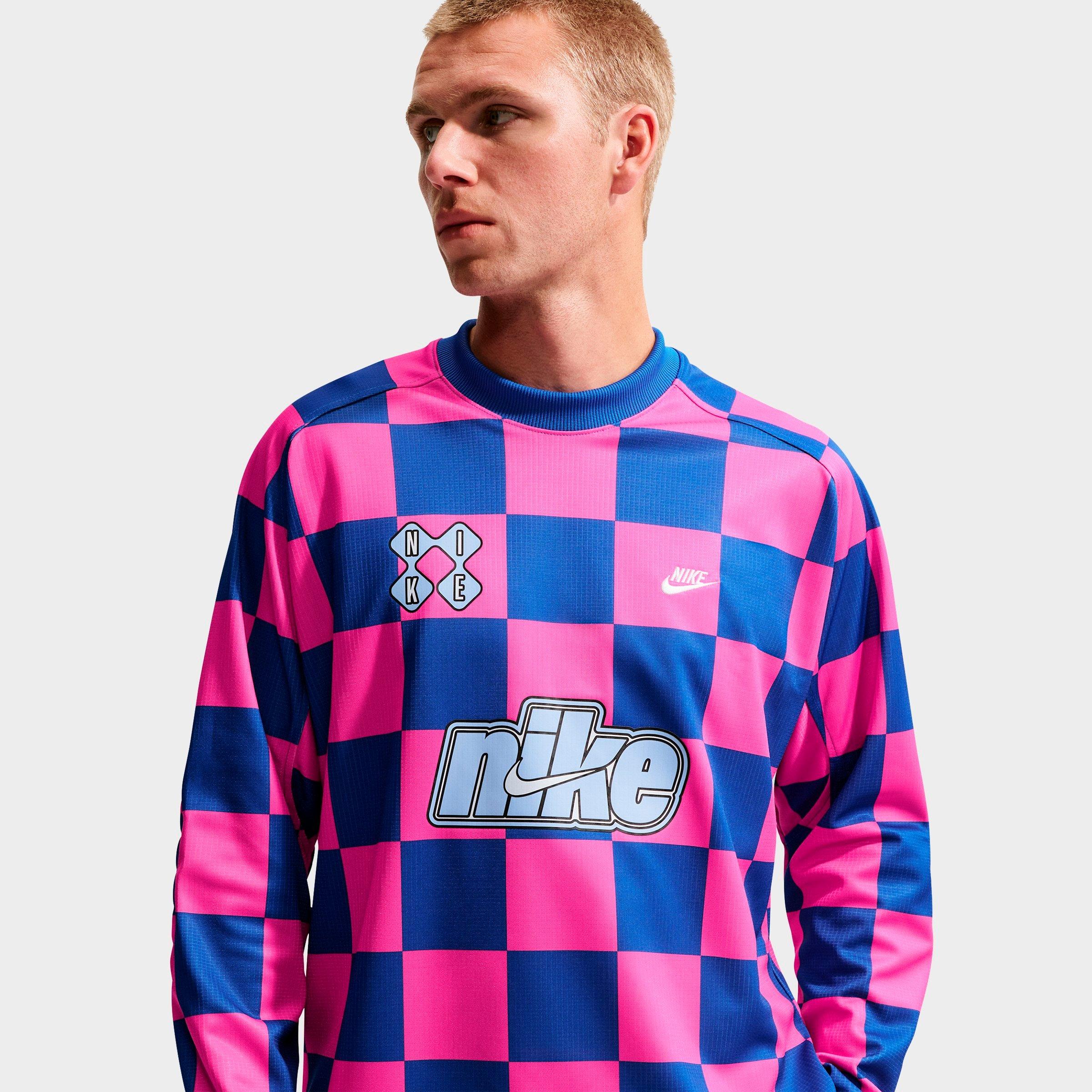 Men's Nike Sportswear Club Checkerboard Goalie Top