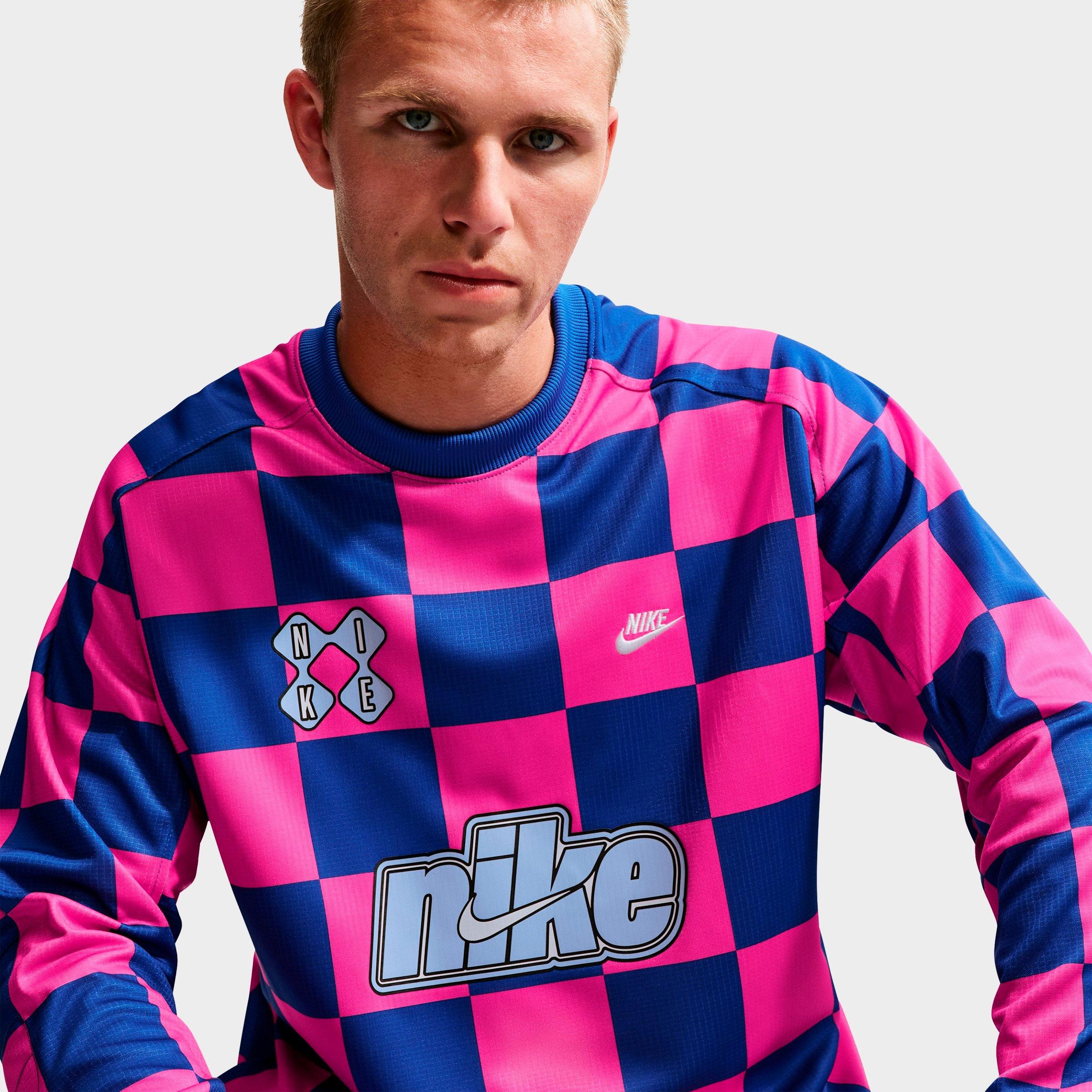 Men's Nike Sportswear Club Checkerboard Goalie Top