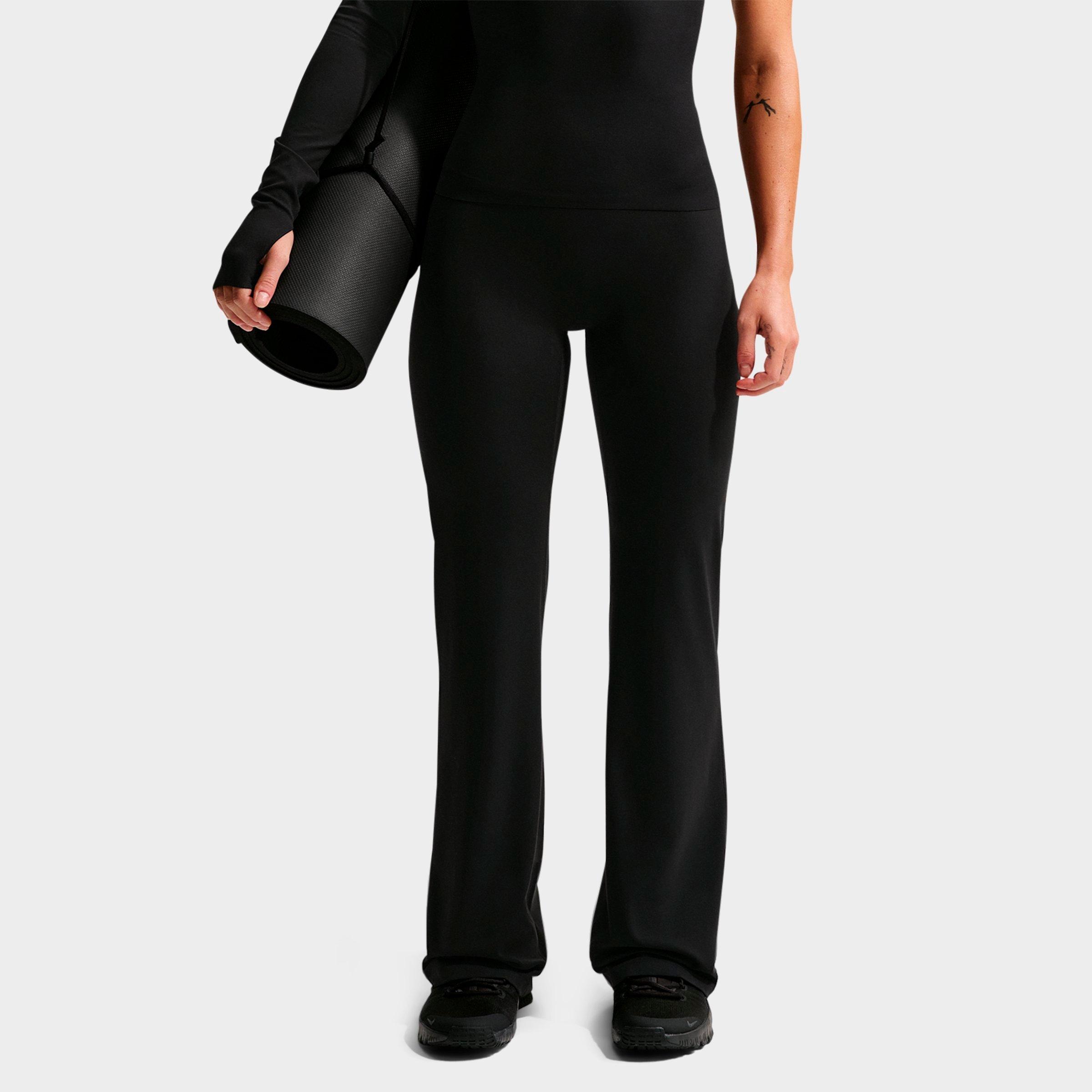 Women's Nike Zenvy Seamless Front High-Waisted Flared Leggings