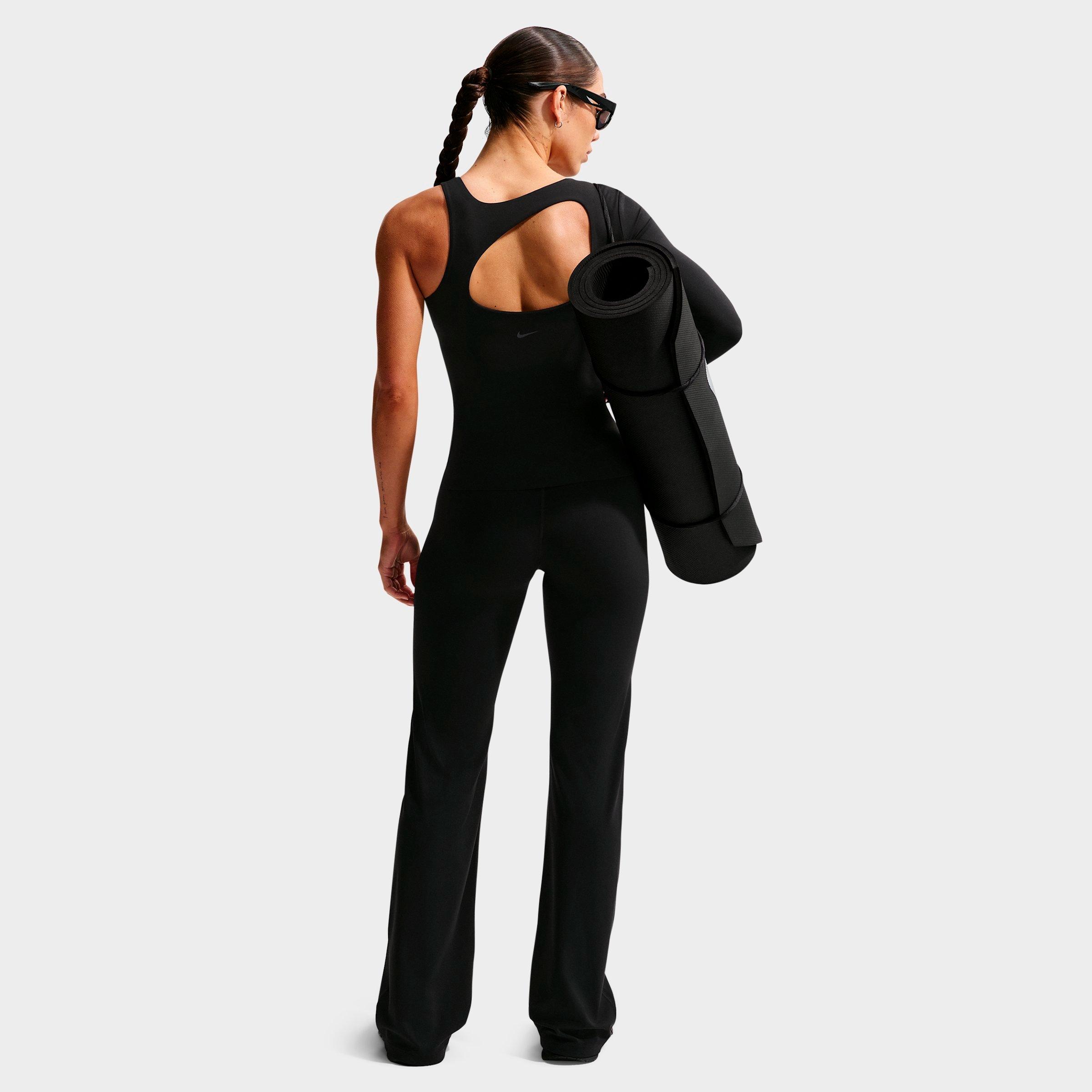 Women's Nike Zenvy Seamless Front High-Waisted Flared Leggings