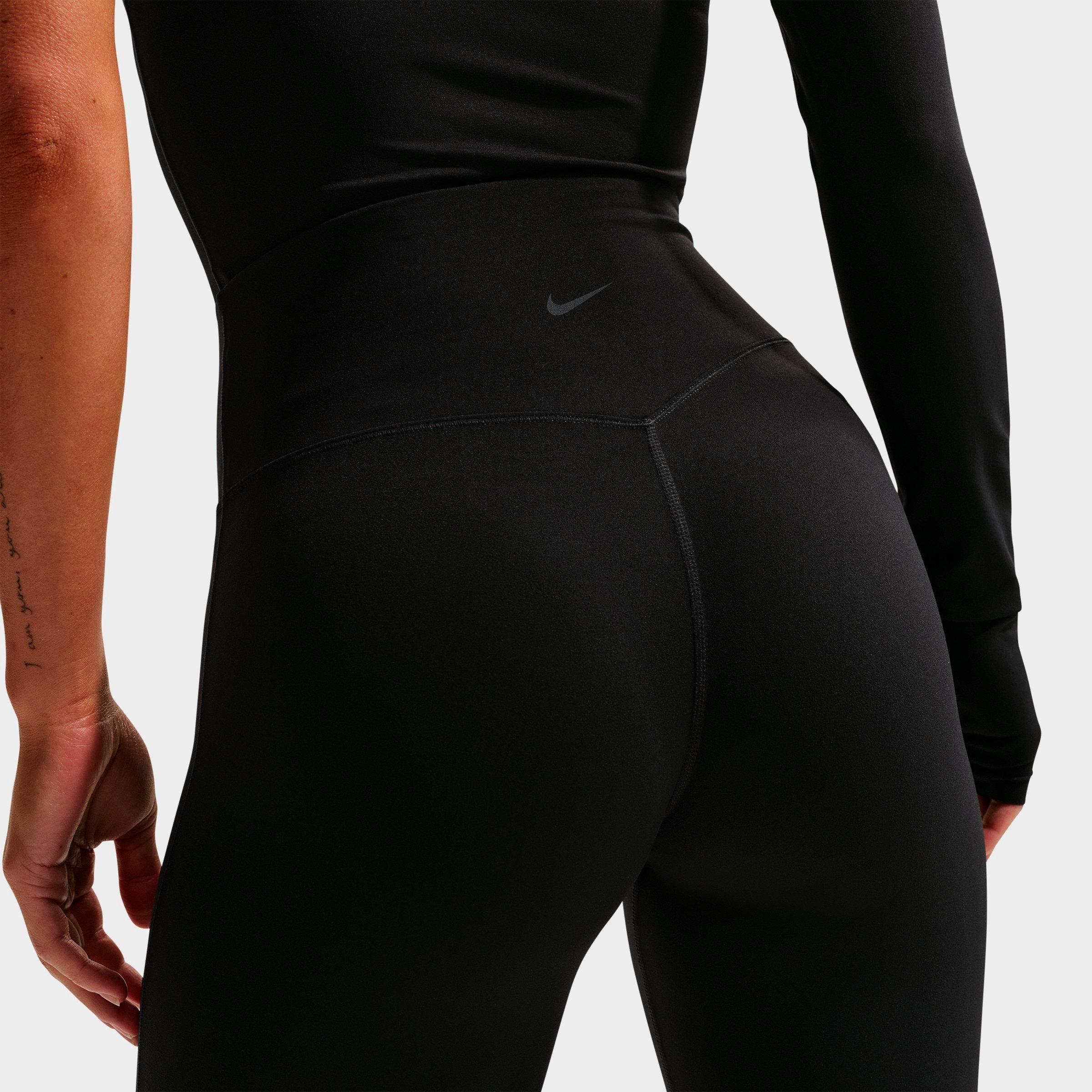 Women's Nike Zenvy Seamless Front High-Waisted Flared Leggings