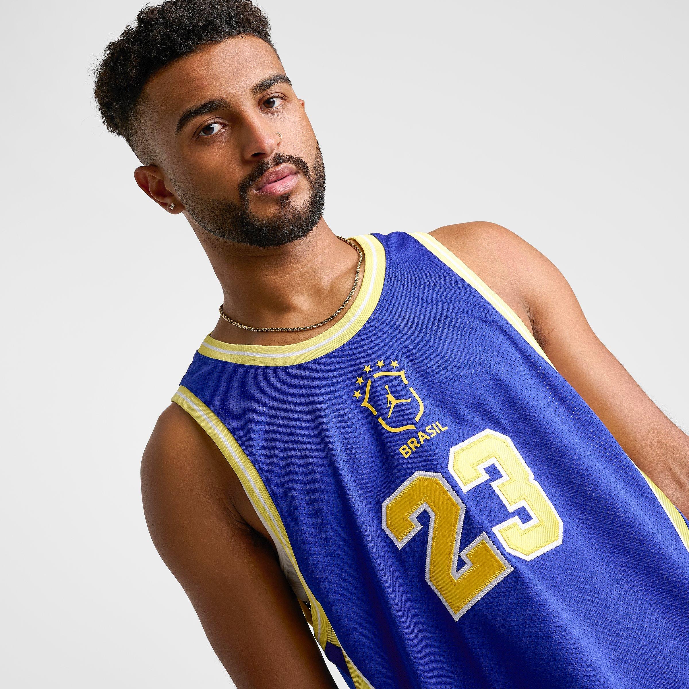Men's Jordan Essentials Brazil Mesh Jersey