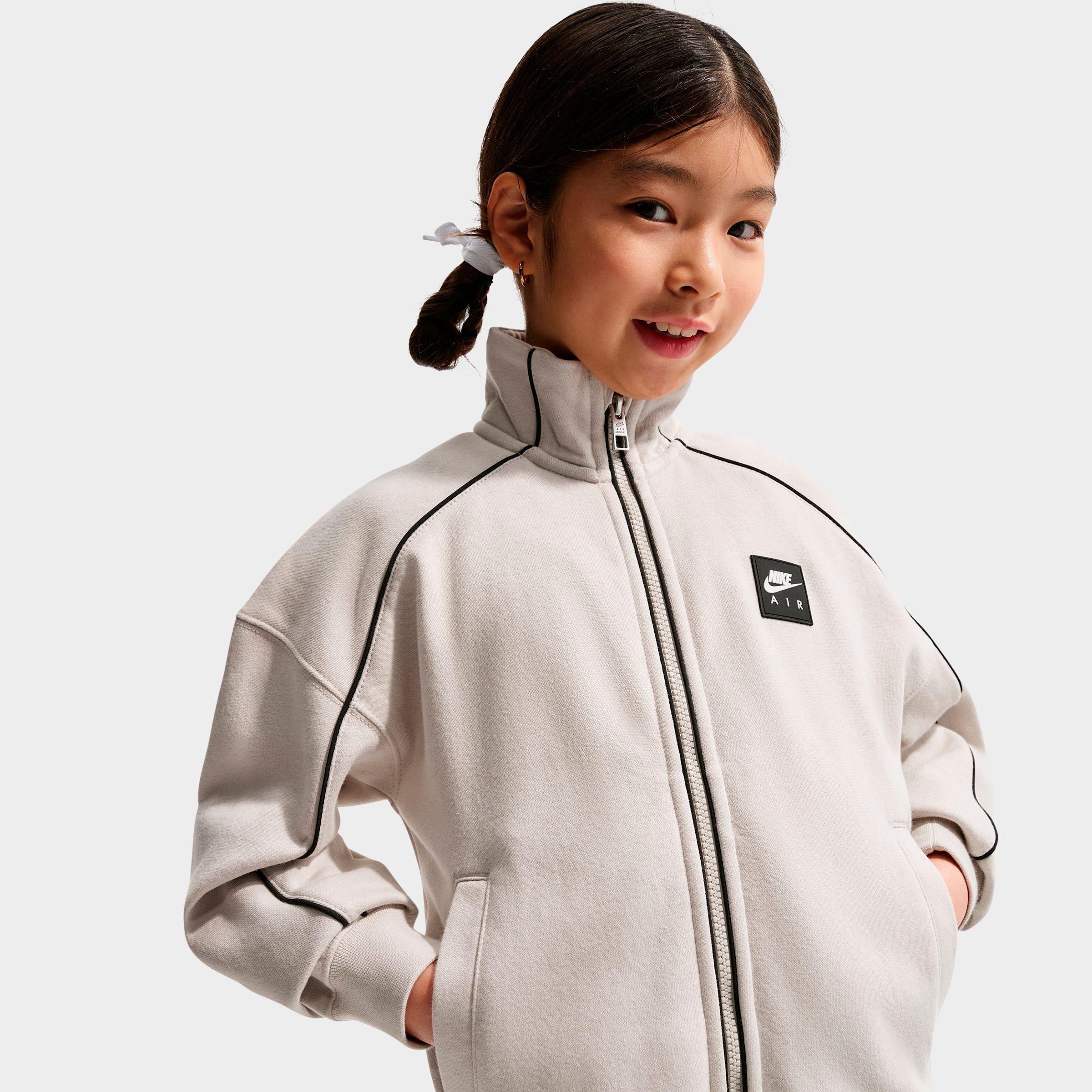 Big Kids' Nike Air Fleece Track Jacket