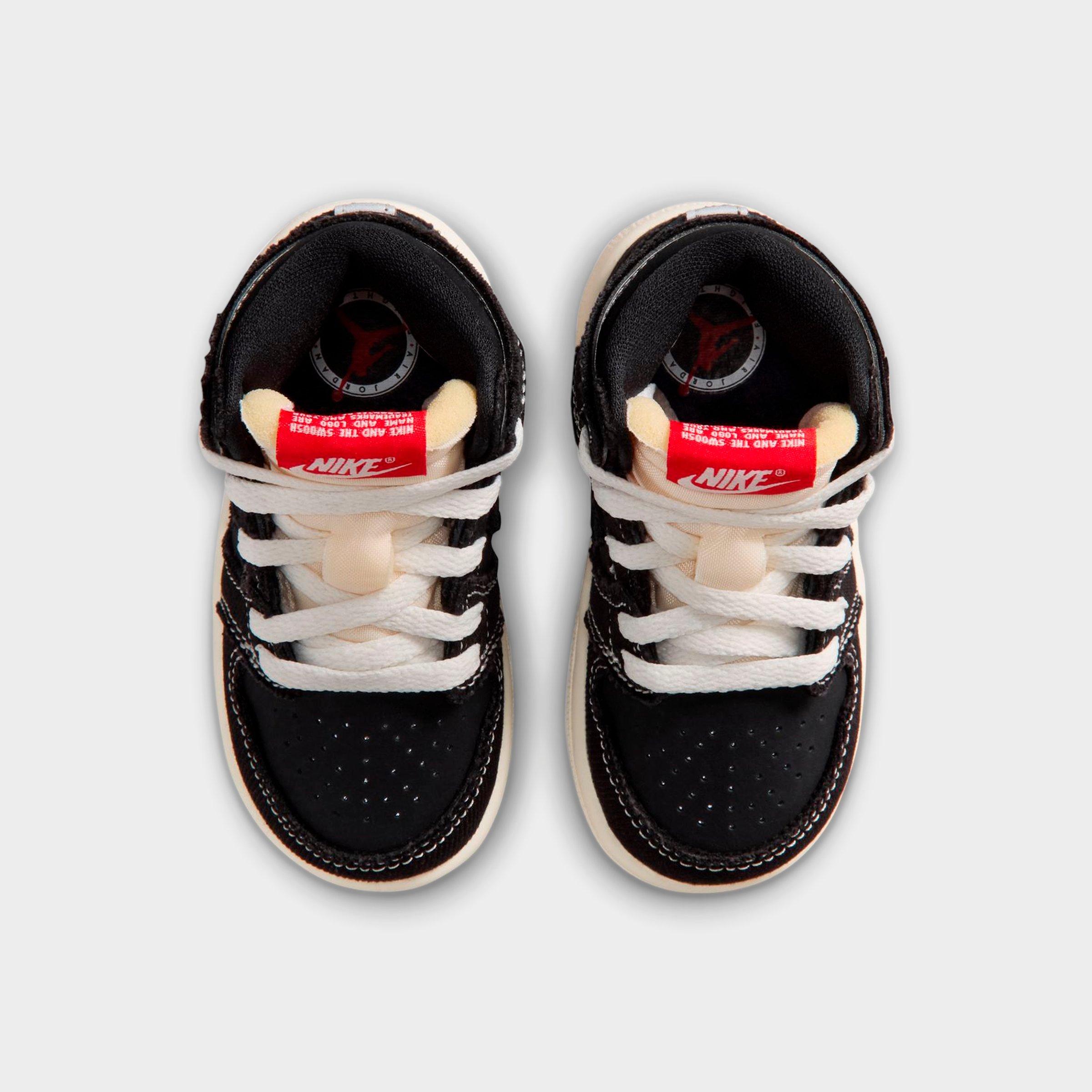 Kids' Toddler Air Jordan Retro 1 High OG Casual Shoes