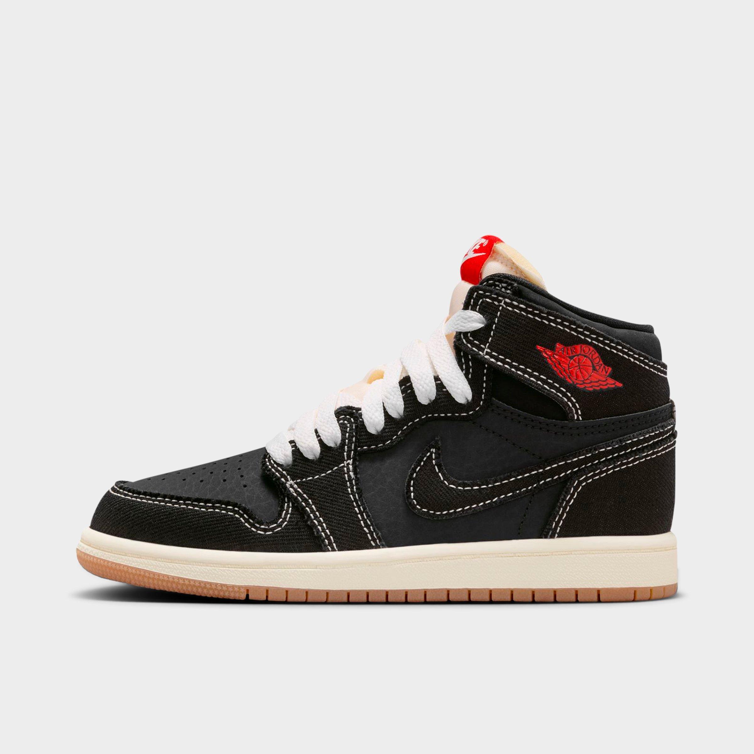 Little Kids' Air Jordan Retro 1 High OG Casual Shoes | JD Sports