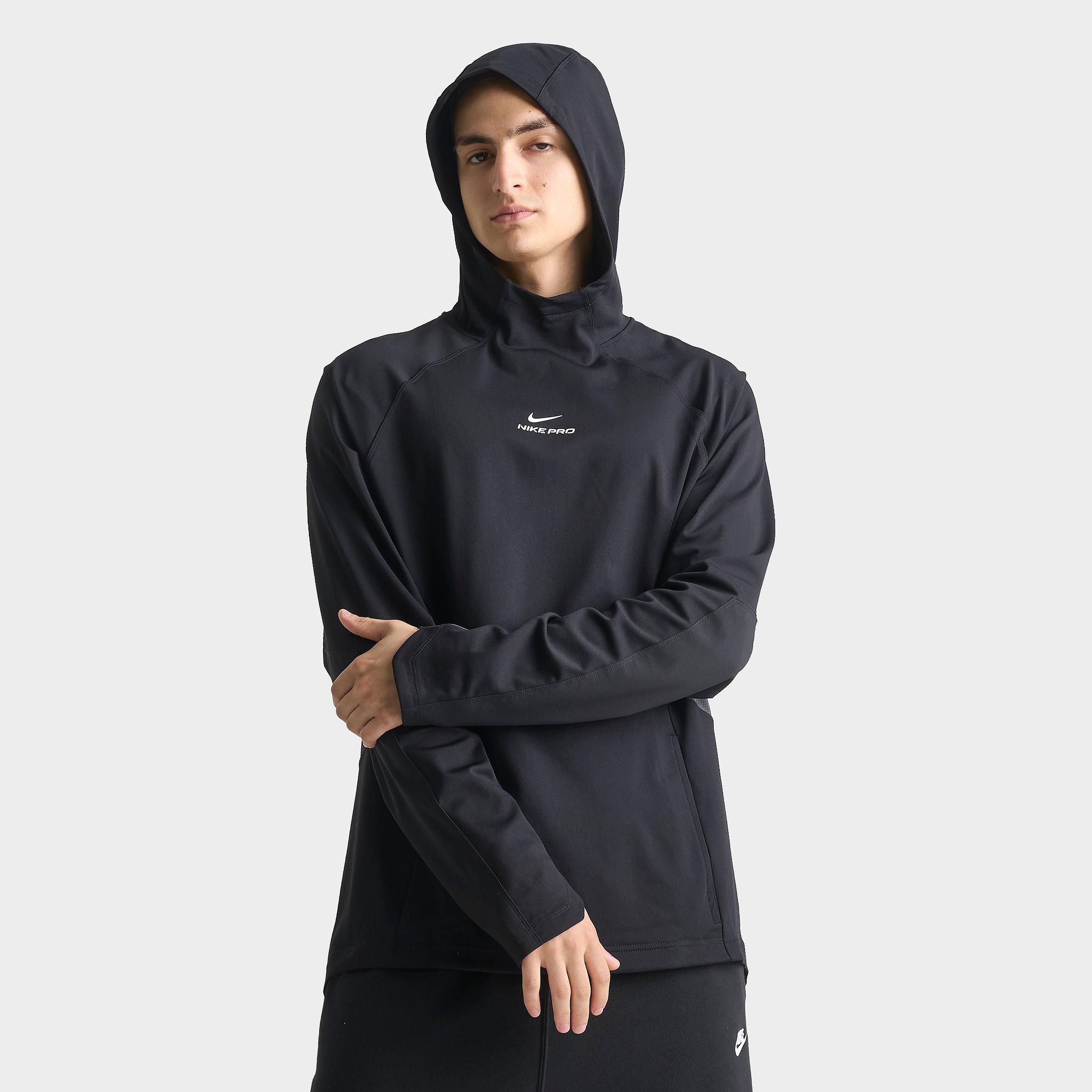 Men's Nike Pro Dri-FIT Mid-Layer Pullover Training Hoodie | JD Sports