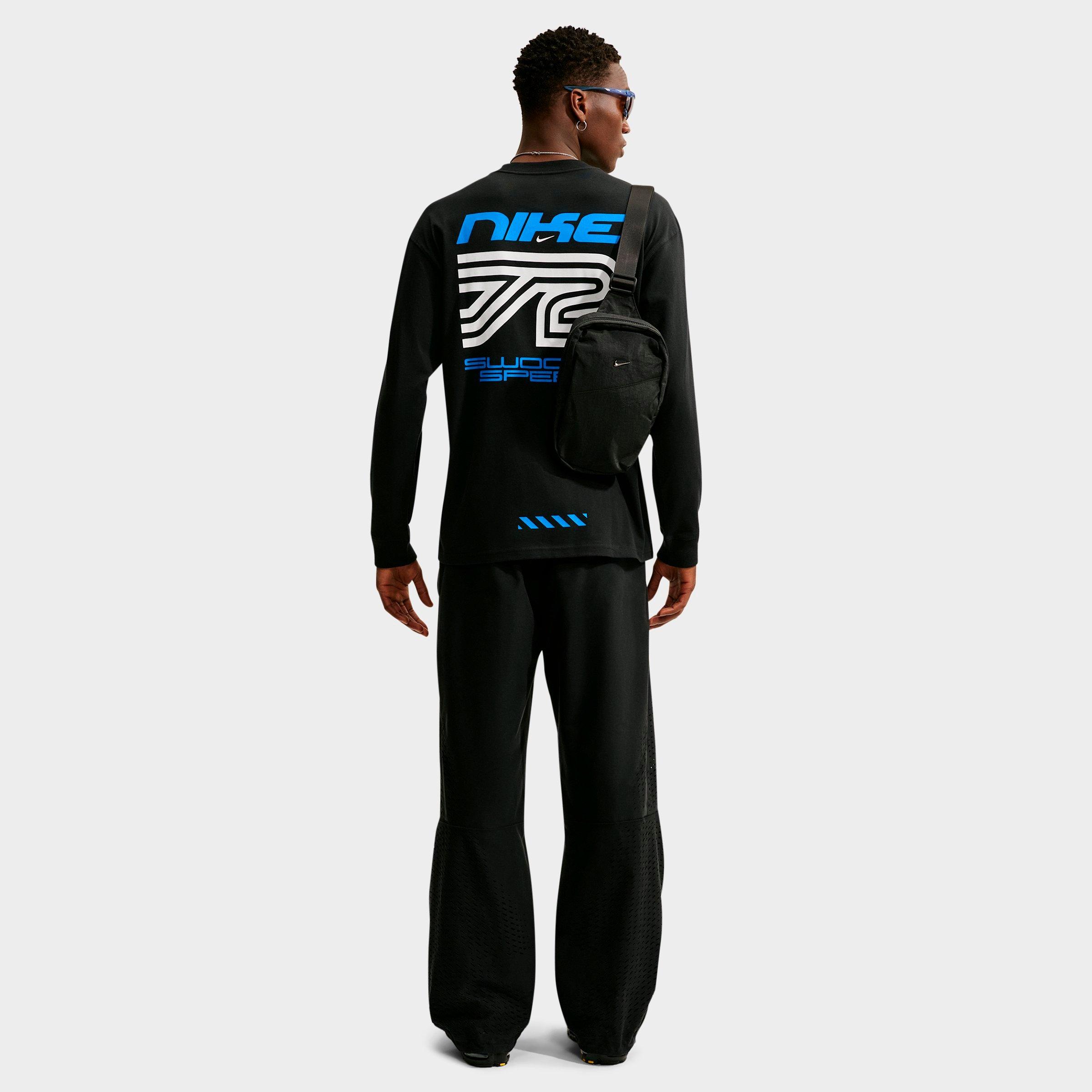 Men's Nike Sportswear Swoosh Speed Graphic Long-Sleeve T-Shirt