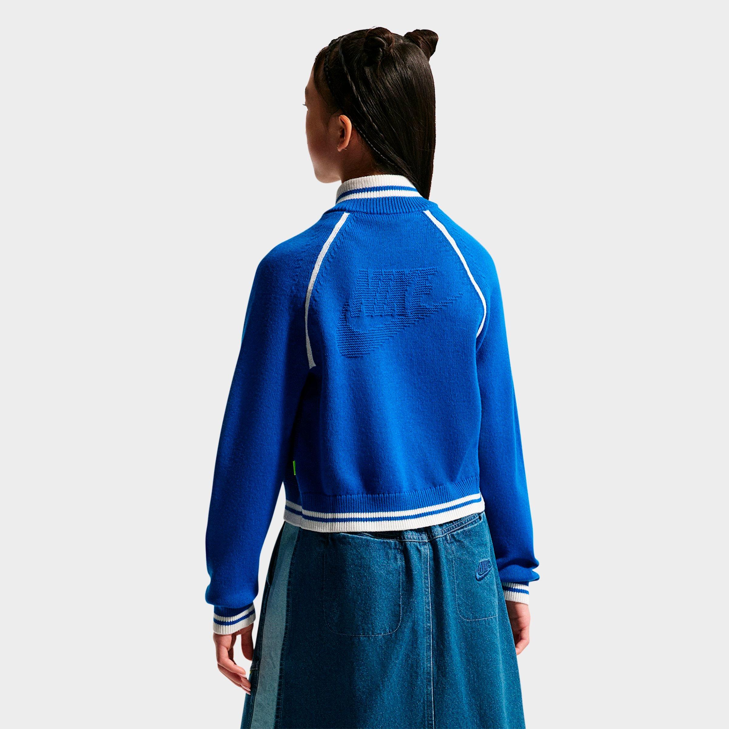 Girls' Big Kids' Nike Sportswear Collection Sweater Full-Zip Track Jacket
