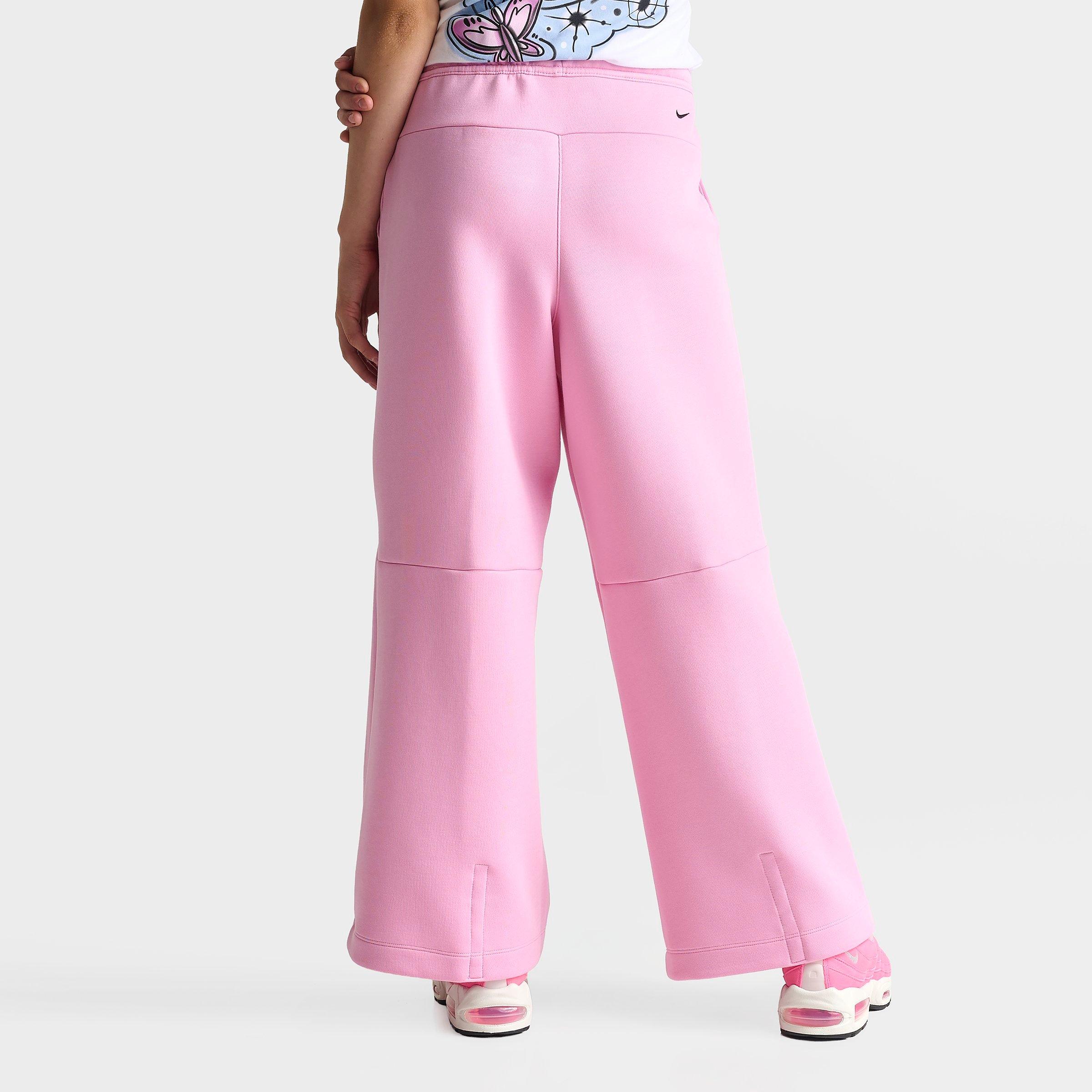 Girls' Big Kids' Nike Sportswear Tech Fleece Wide-Leg Pants