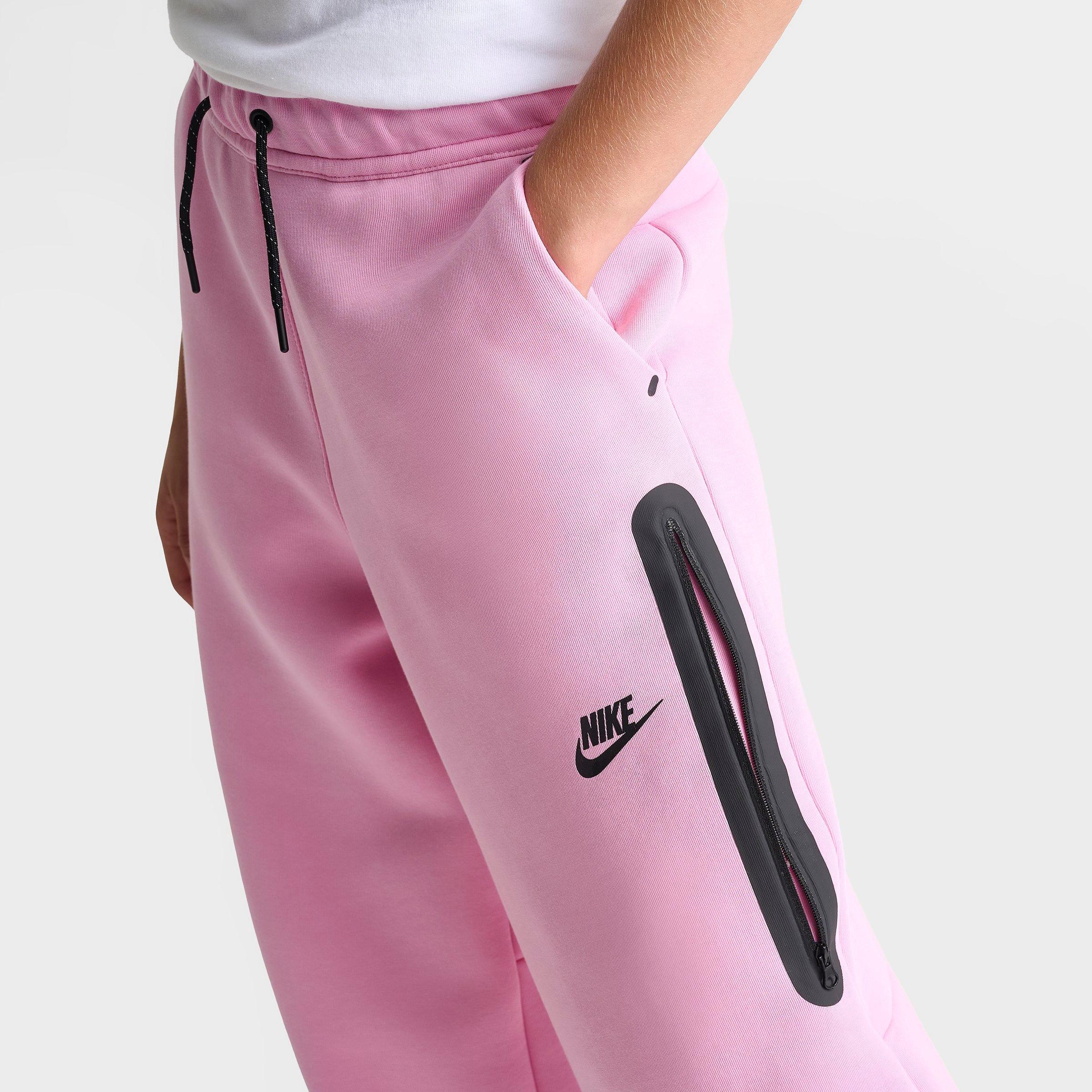 Girls' Big Kids' Nike Sportswear Tech Fleece Wide-Leg Pants