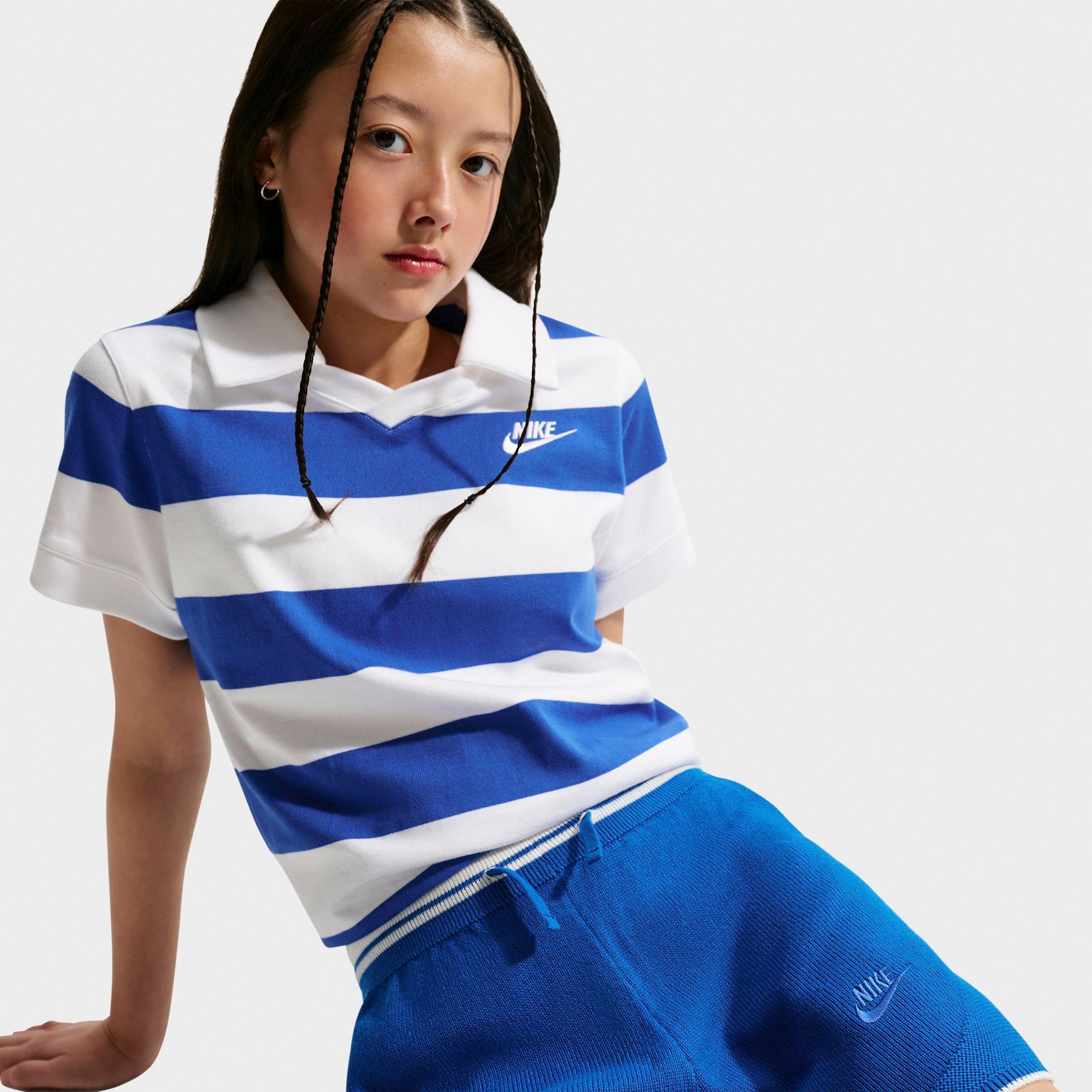 Girls' Big Kids' Nike Sportswear Sweater Track Shorts