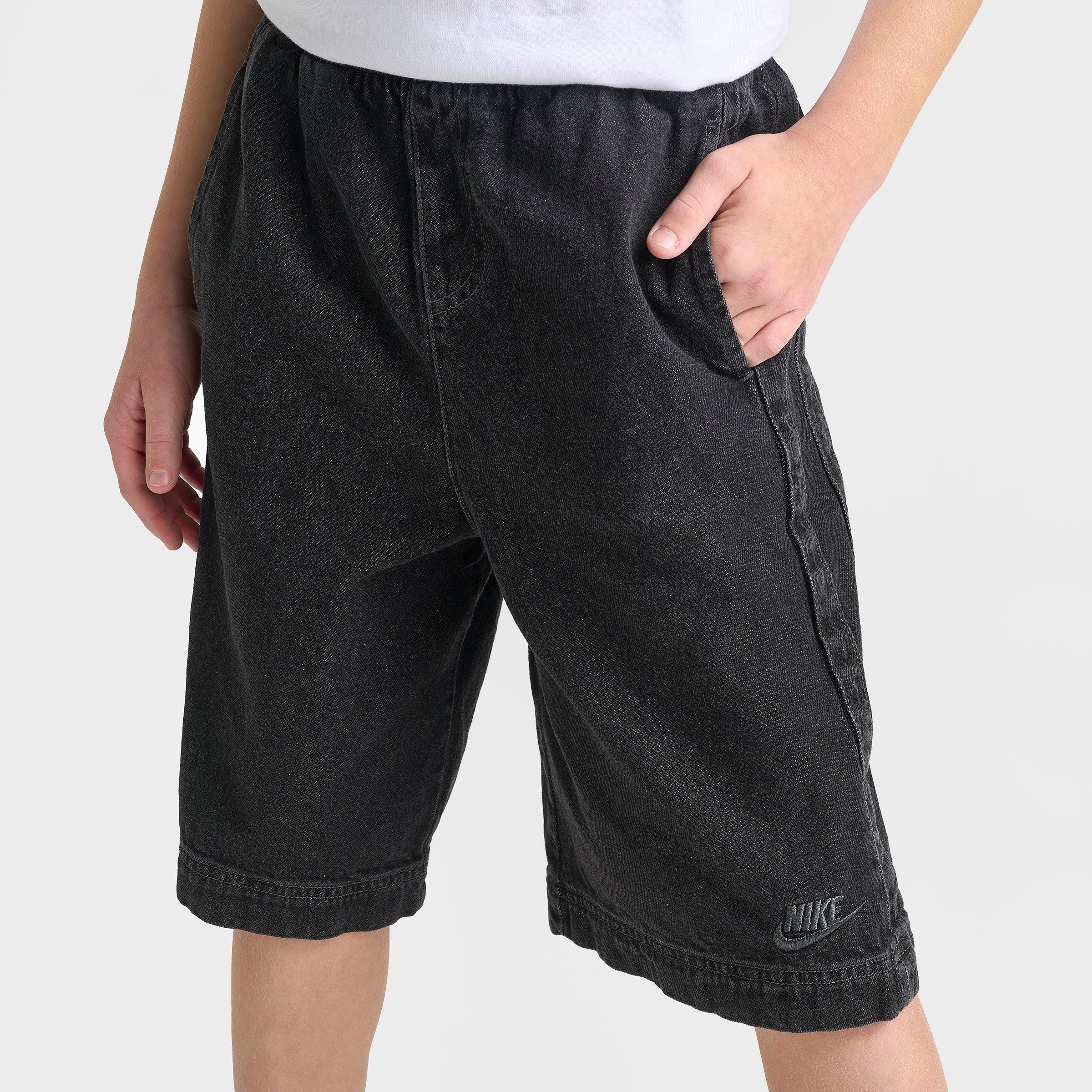 Big Kids' Nike Sportswear Collection Archival Denim Shorts
