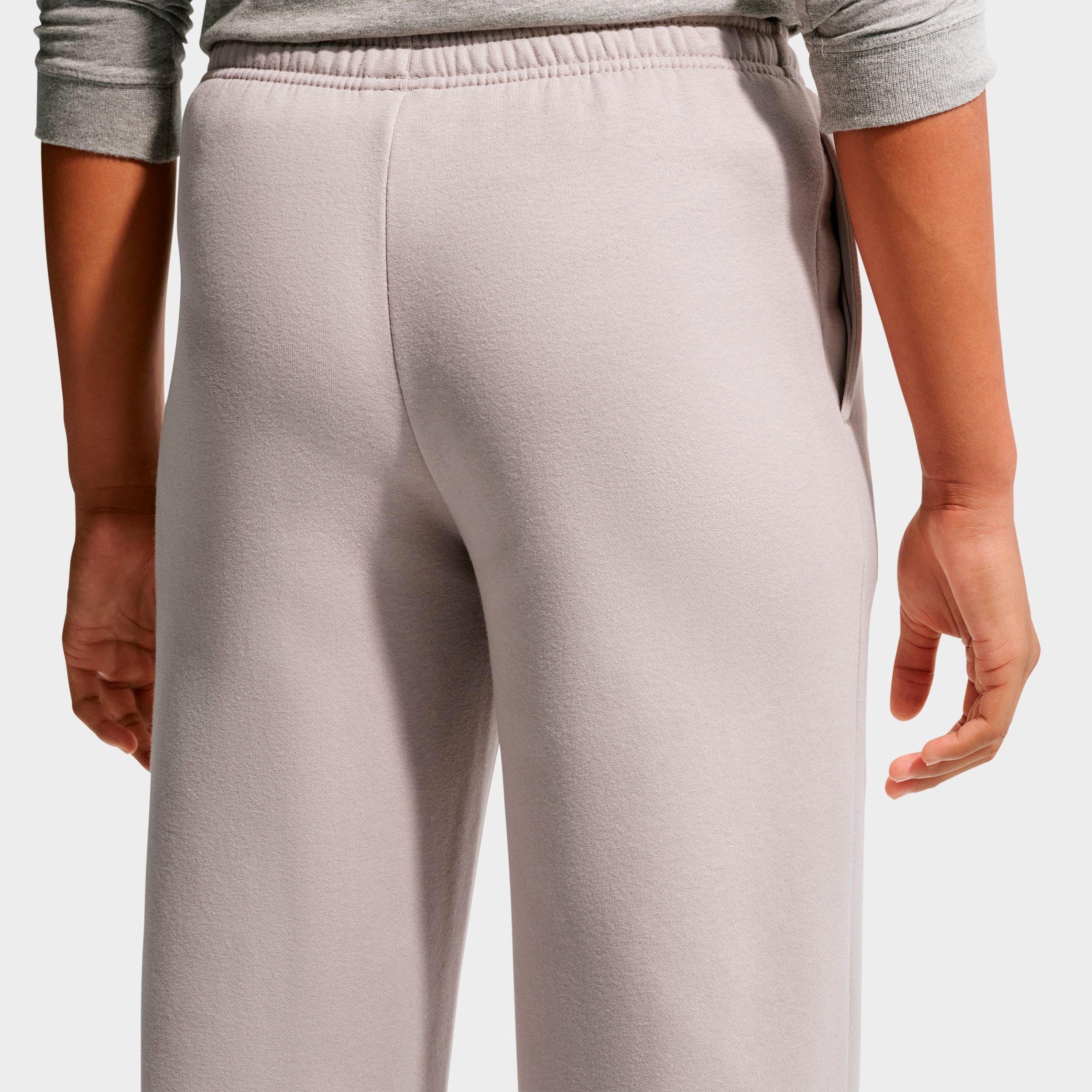 Girls' Big Kids' Nike Sportswear Studio Fleece Open Hem Sweatpants