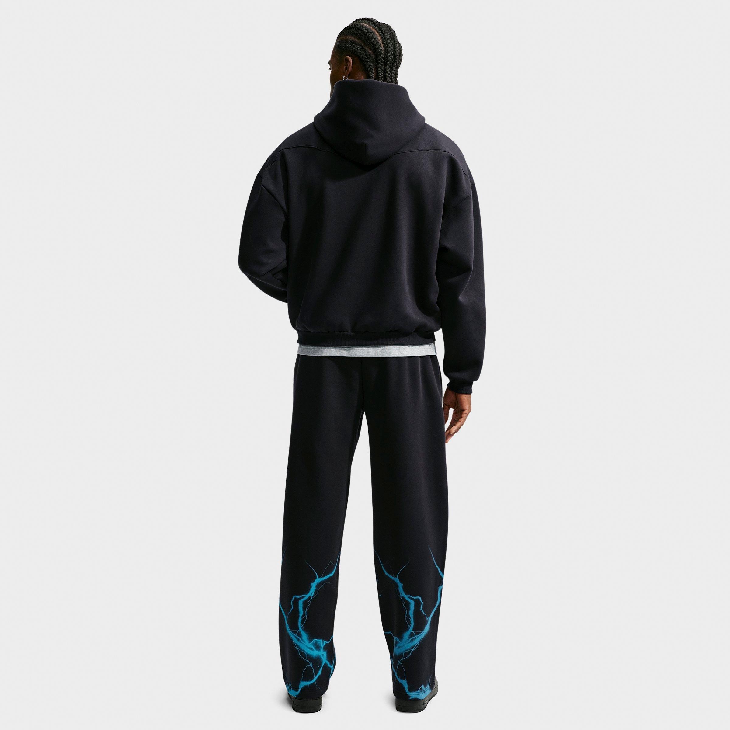 Men's Nike Standard Issue Brushed Skull Pullover Basketball Hoodie