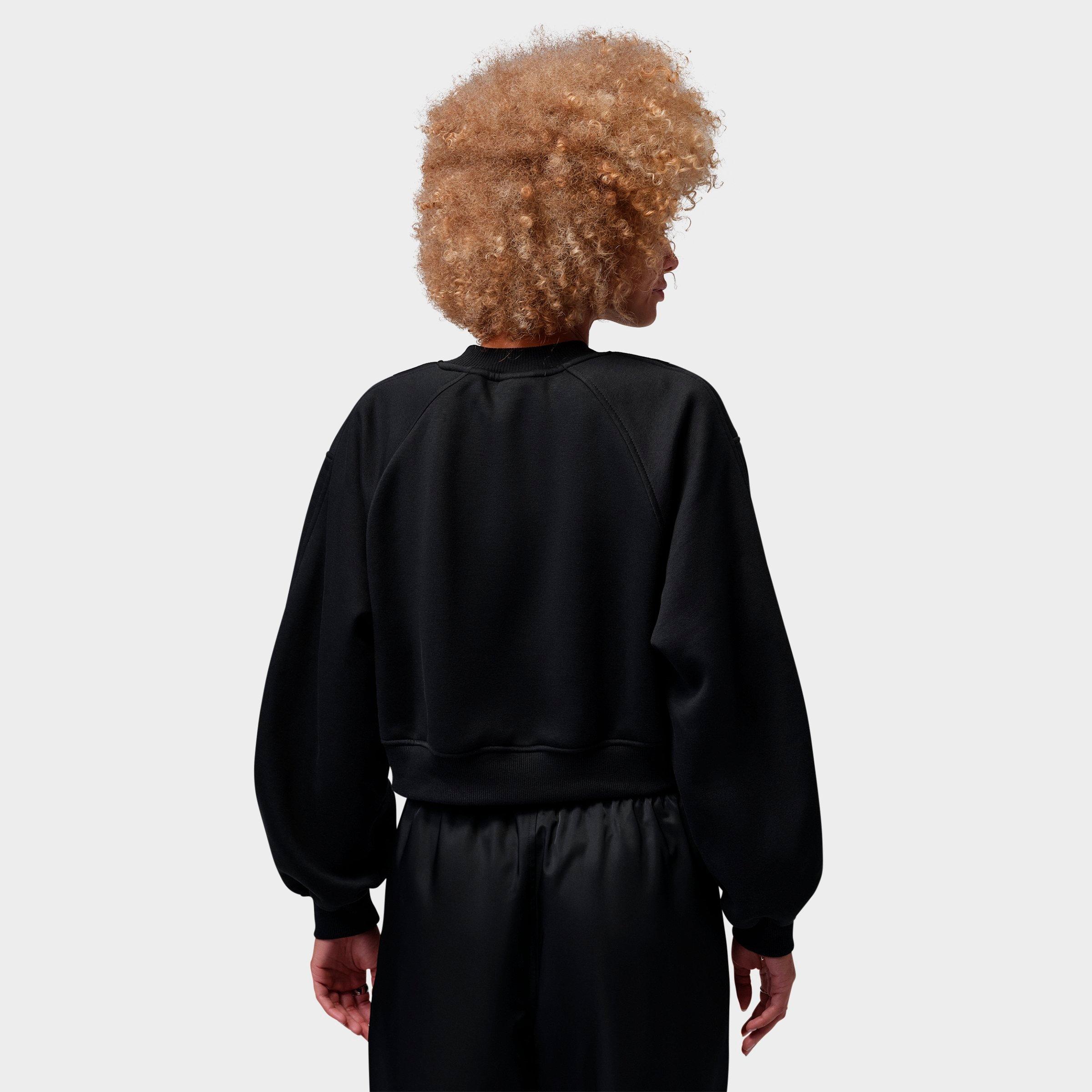 Women's Jordan Brooklyn Fleece Cropped Crewneck Sweatshirt
