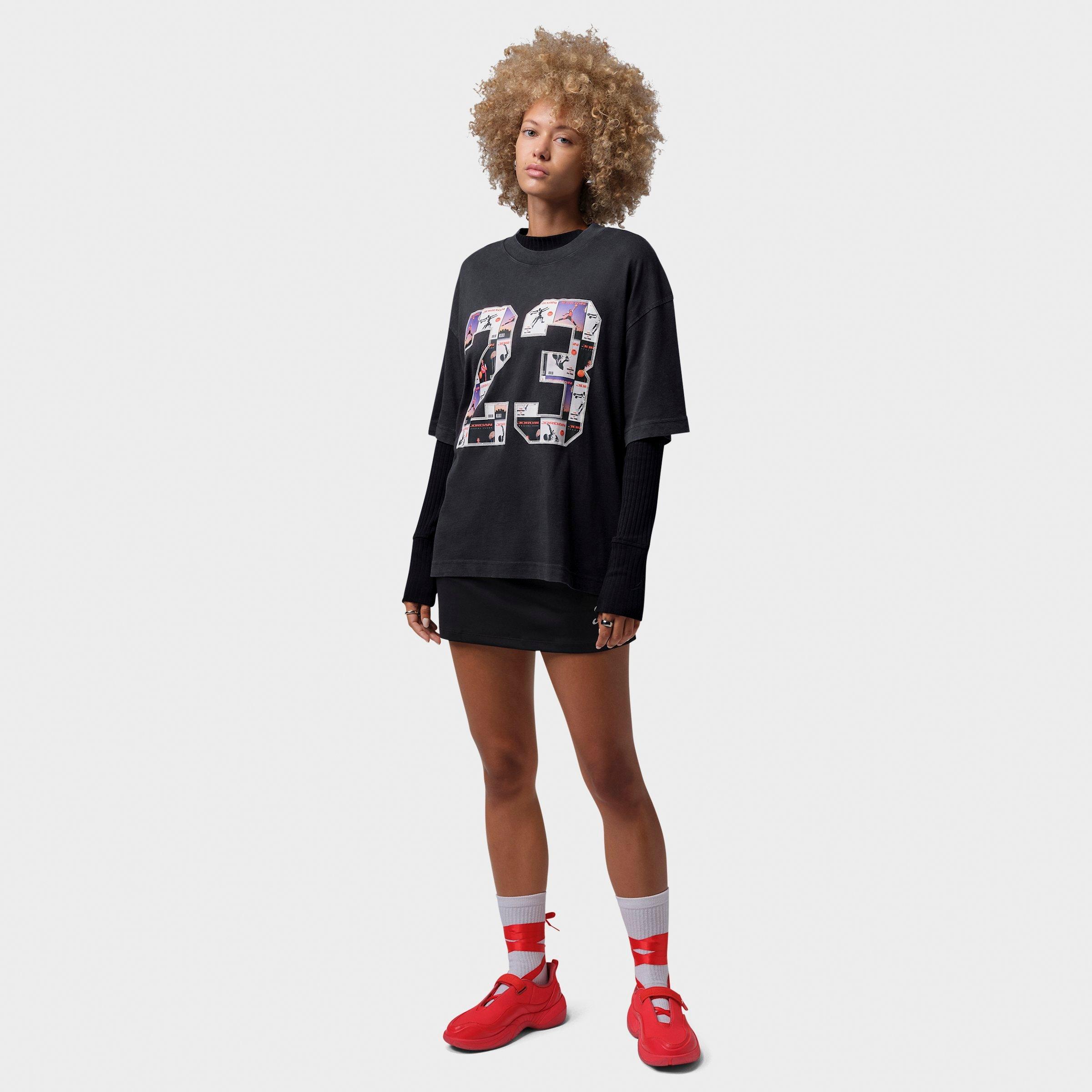 Women's Jordan 23 Collage Girlfriend T-Shirt