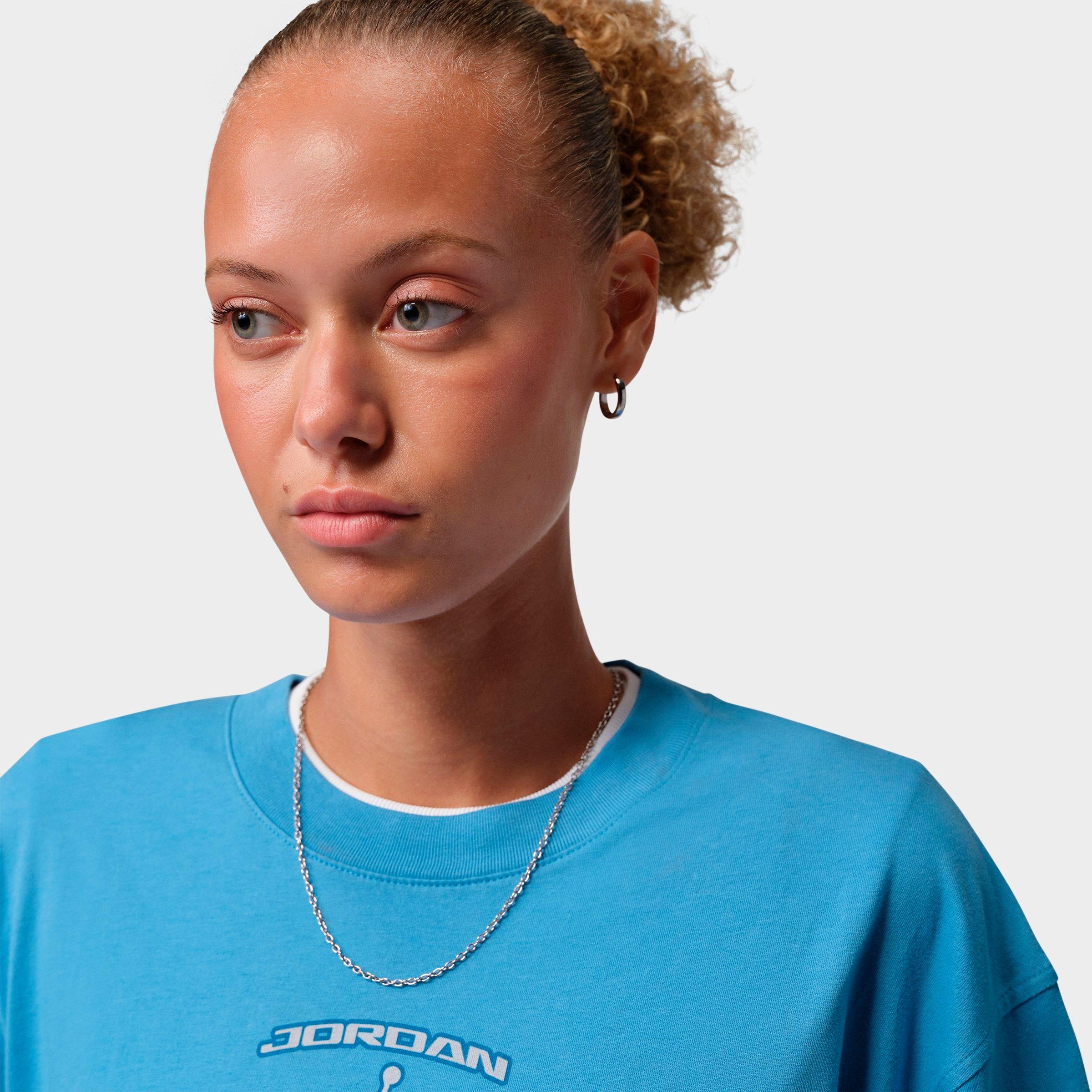 Women's Jordan Varsity MJ Quote Girlfriend T-Shirt