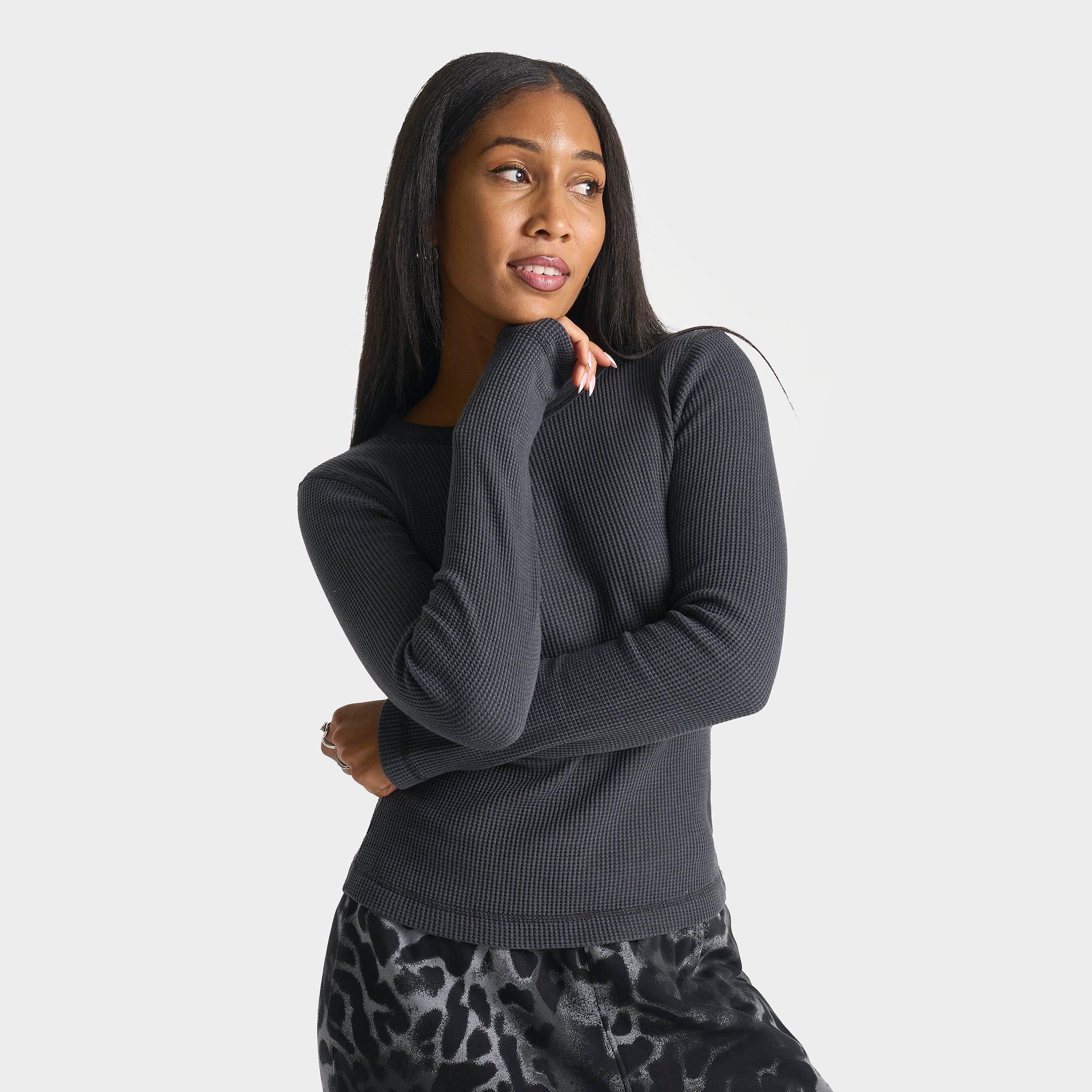 Women's Jordan Flight Long-Sleeve Waffle Top