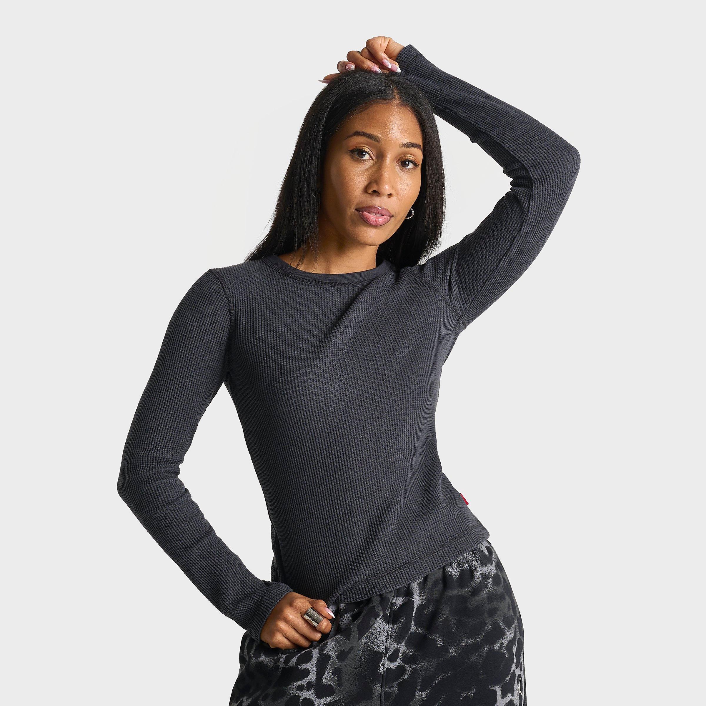 Women's Jordan Flight Long-Sleeve Waffle Top