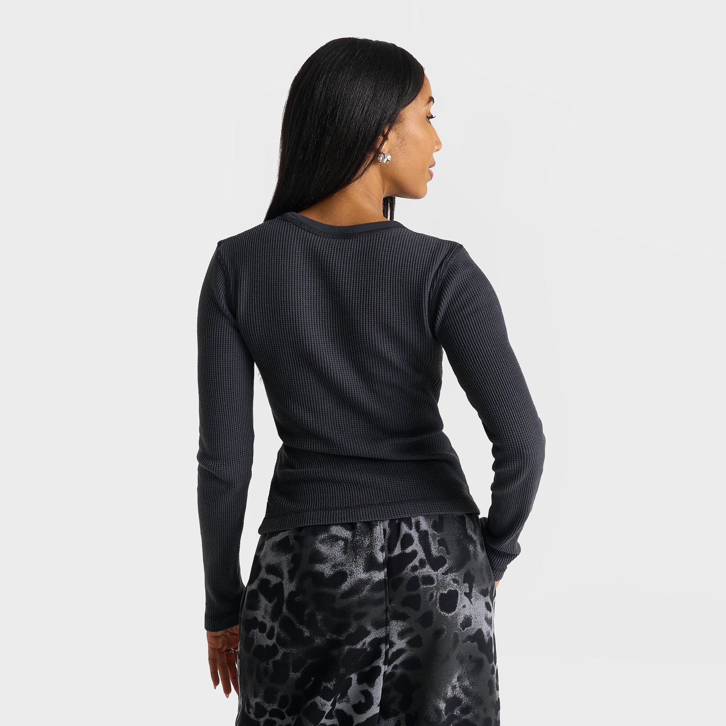 Women's Jordan Flight Long-Sleeve Waffle Top